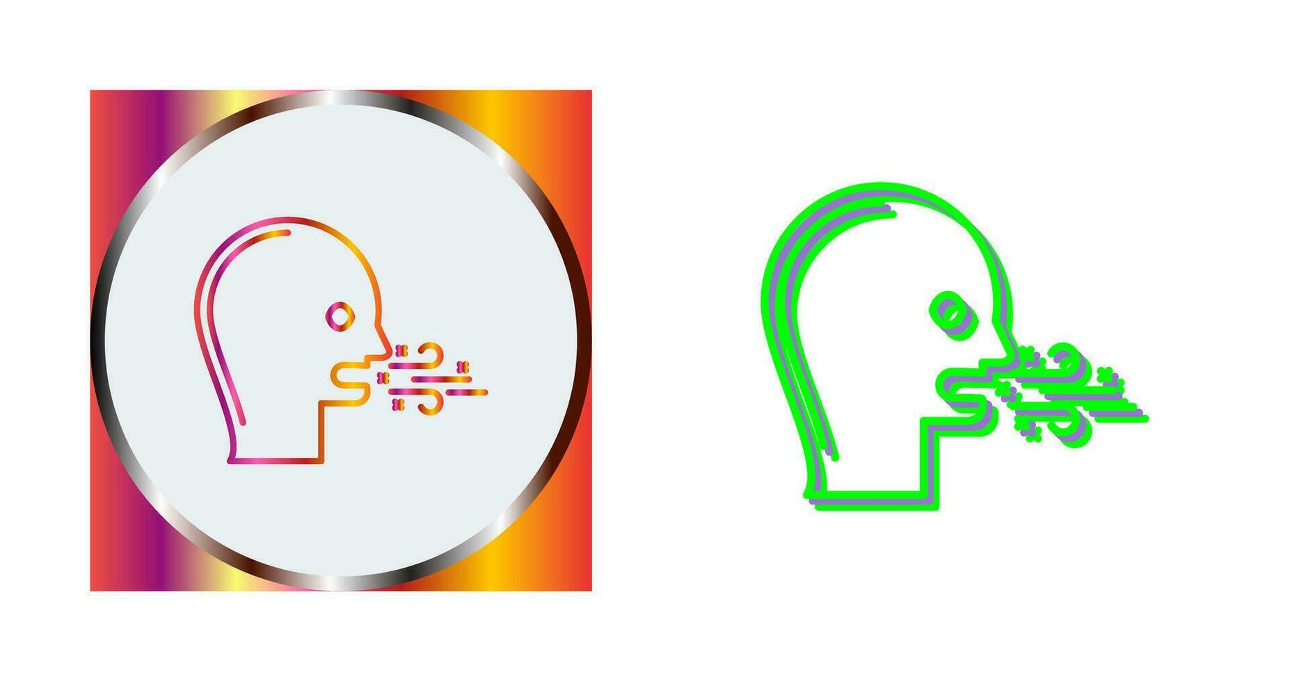 Bad Breath Vector Icon