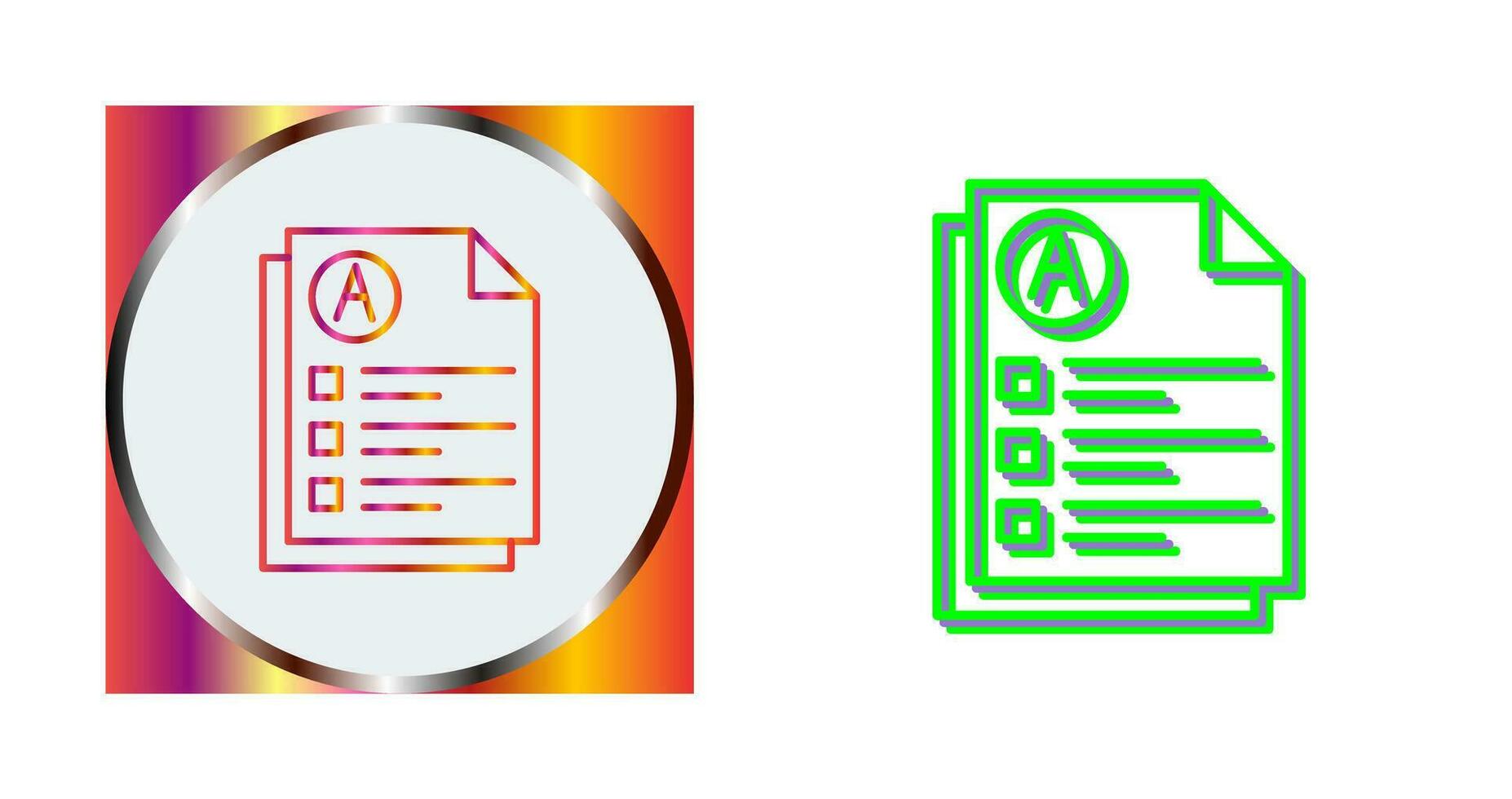 Exam Vector Icon