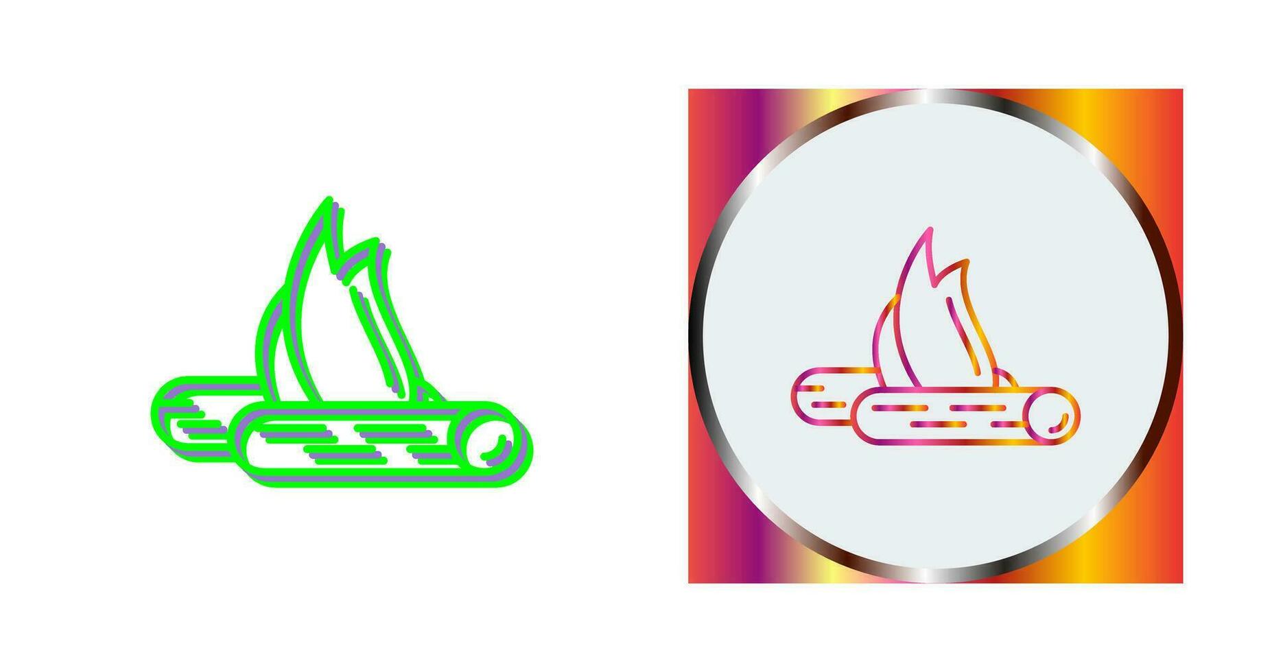 Bon Fire Vector Icon