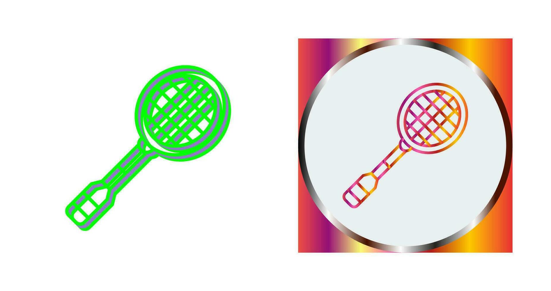 Racket Vector Icon