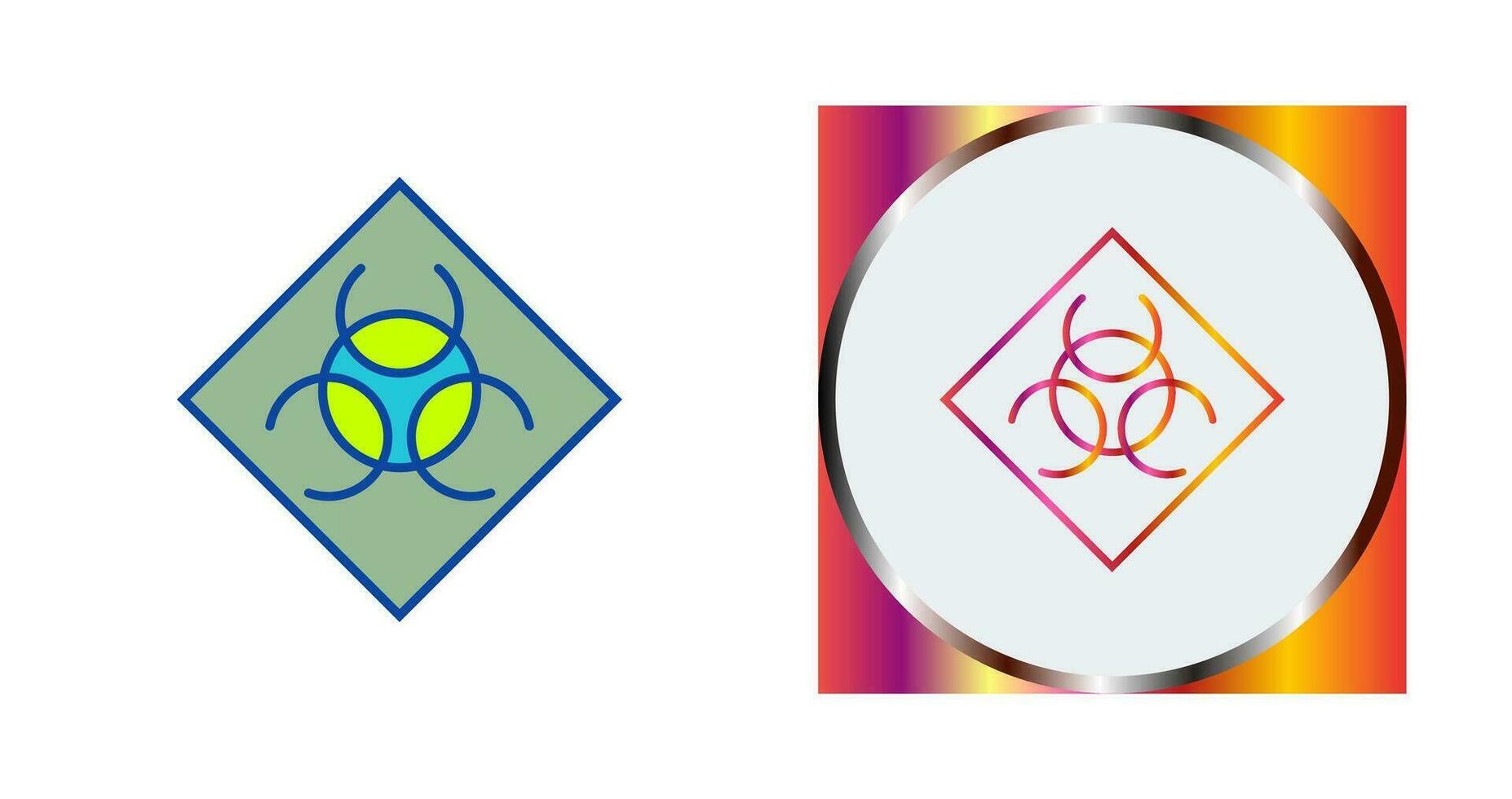 Biological Hazard Vector Icon