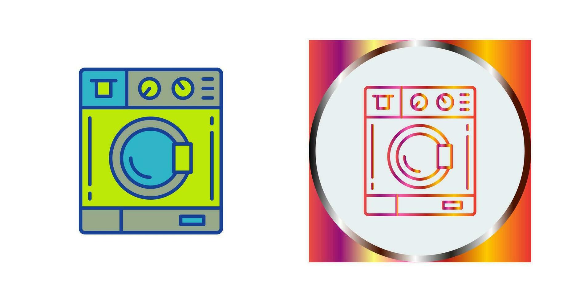 Washing Machine Vector Icon