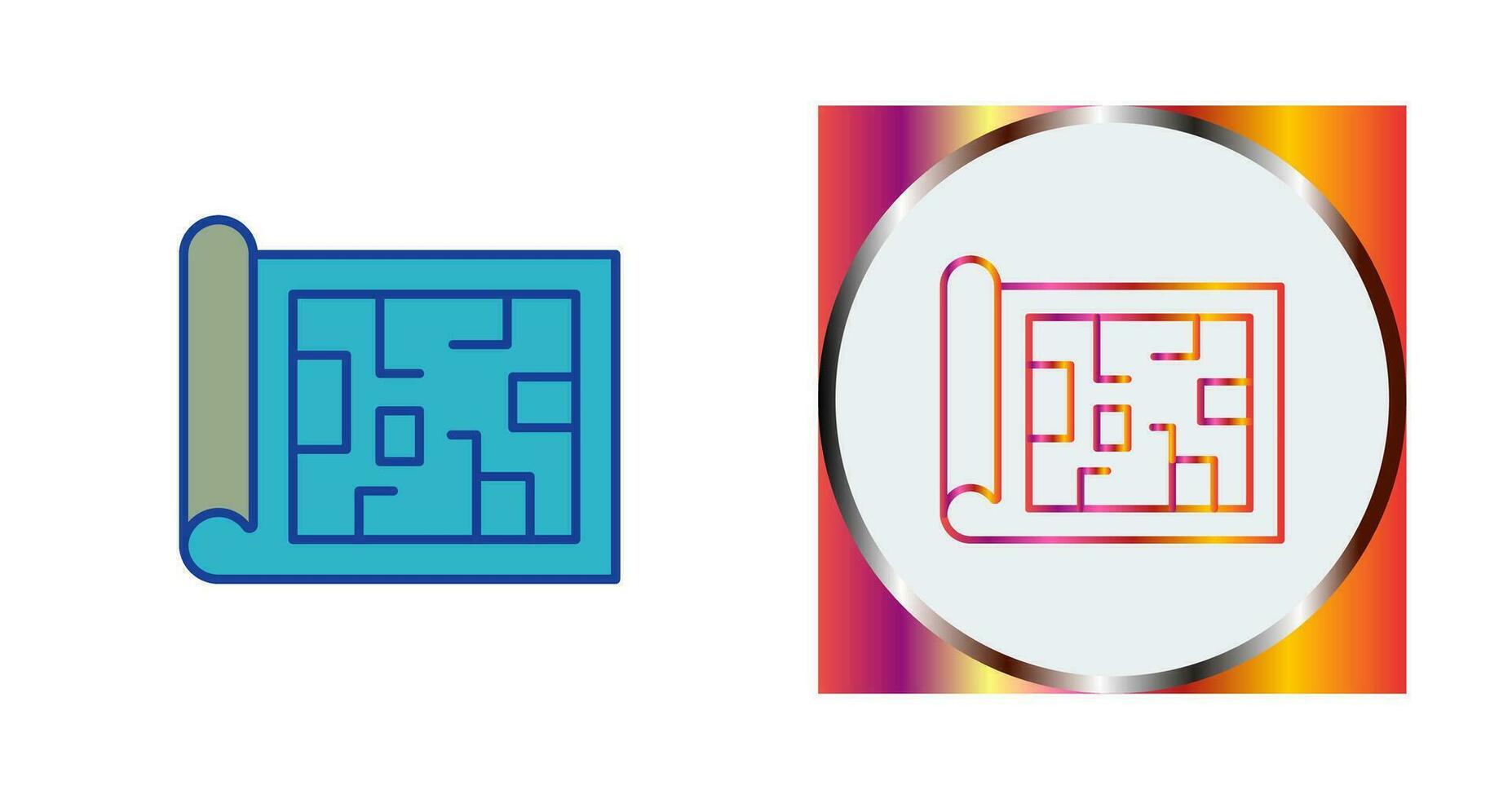Blueprint Vector Icon