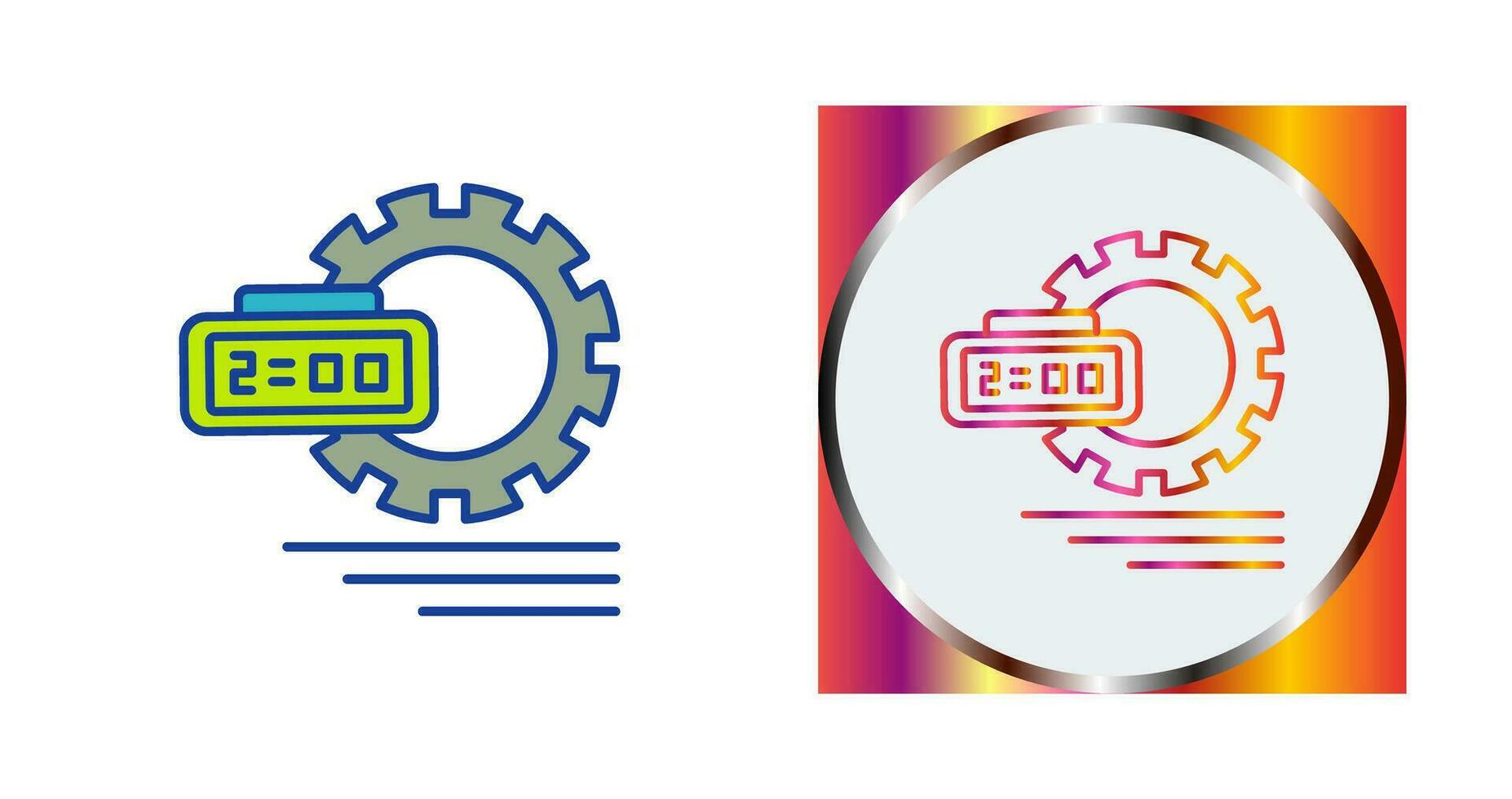 Time Management Vector Icon