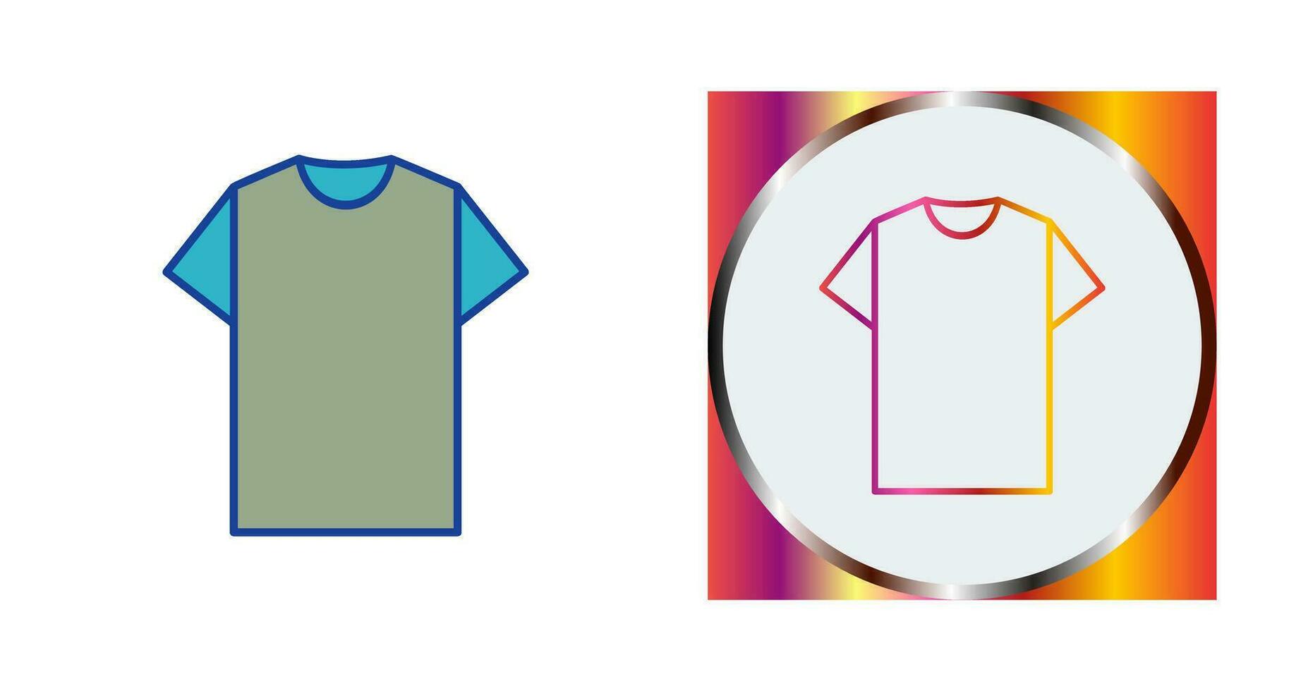 Plain T Shirt Vector Icon