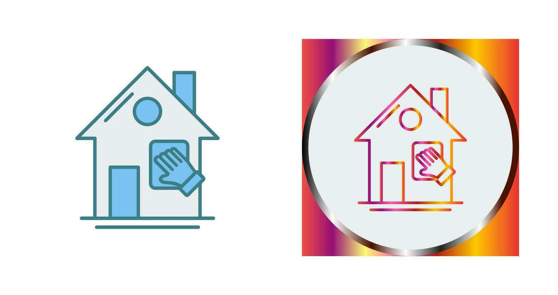 House Cleaning Vector Icon