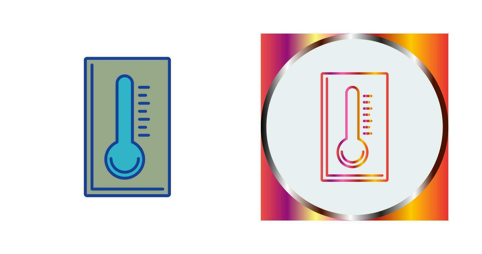 Thermometer Vector Icon