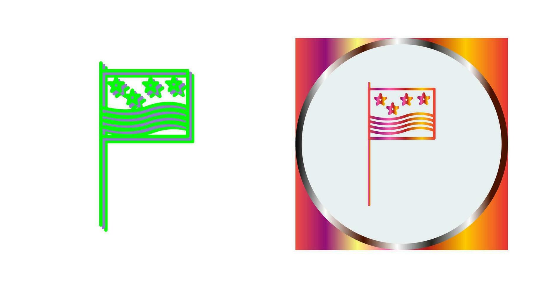 Flags Vector Icon