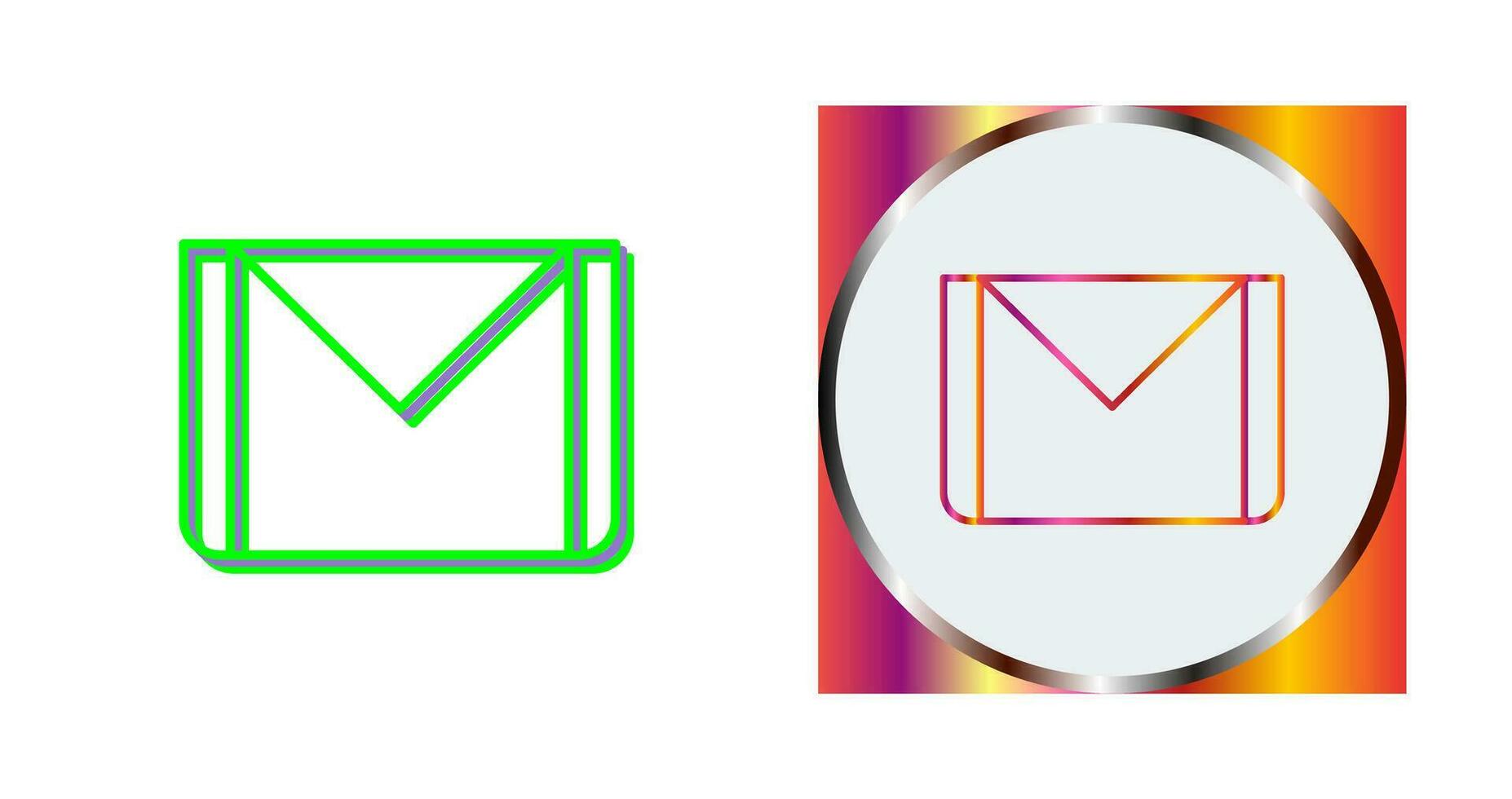 Unique Email Vector Icon