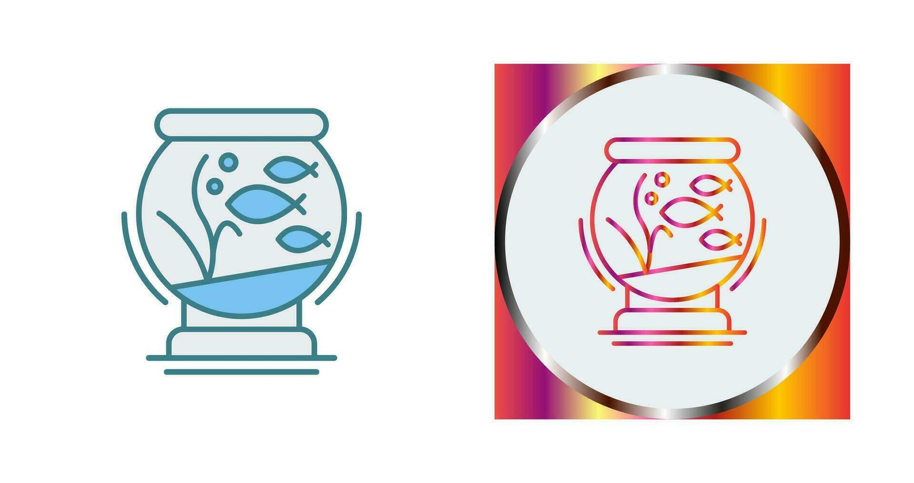 Fishbowl Vector Icon