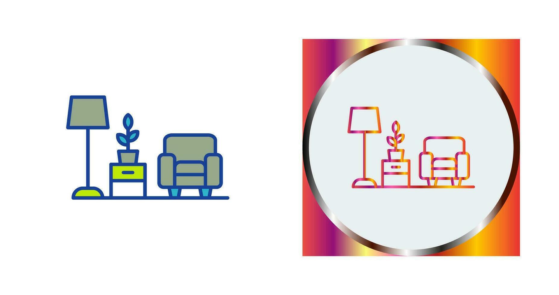Living Room Vector Icon