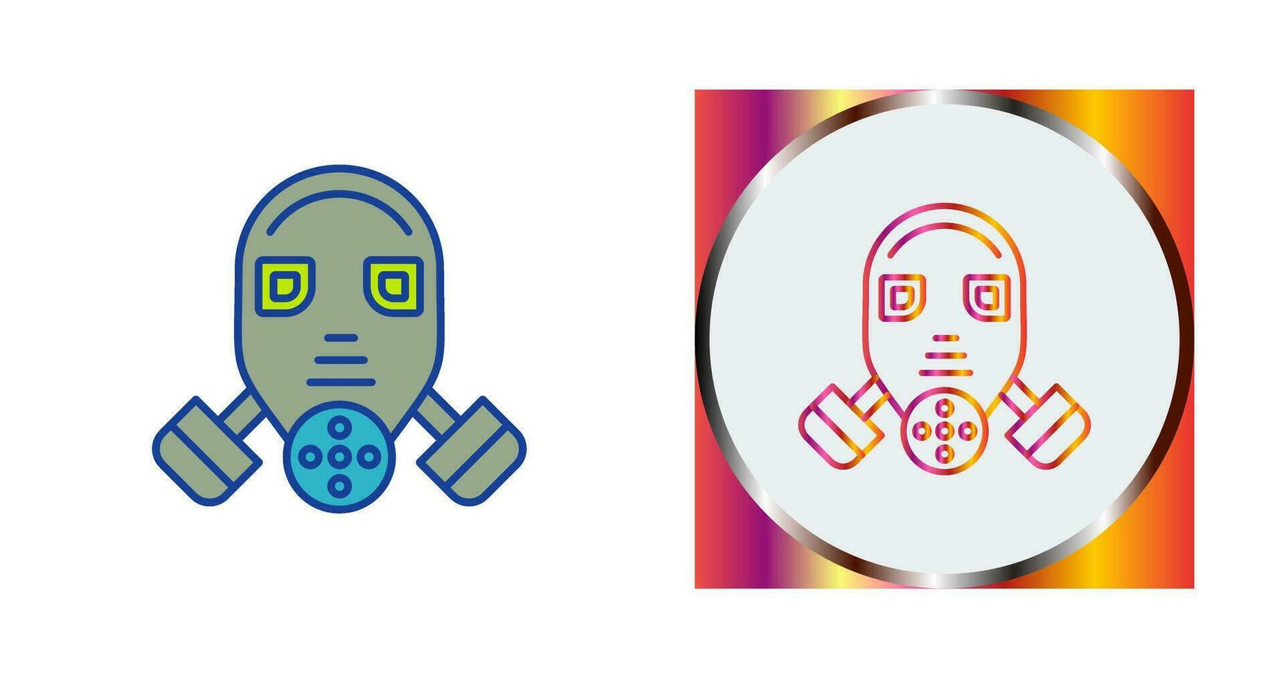 Gas Mask Vector Icon
