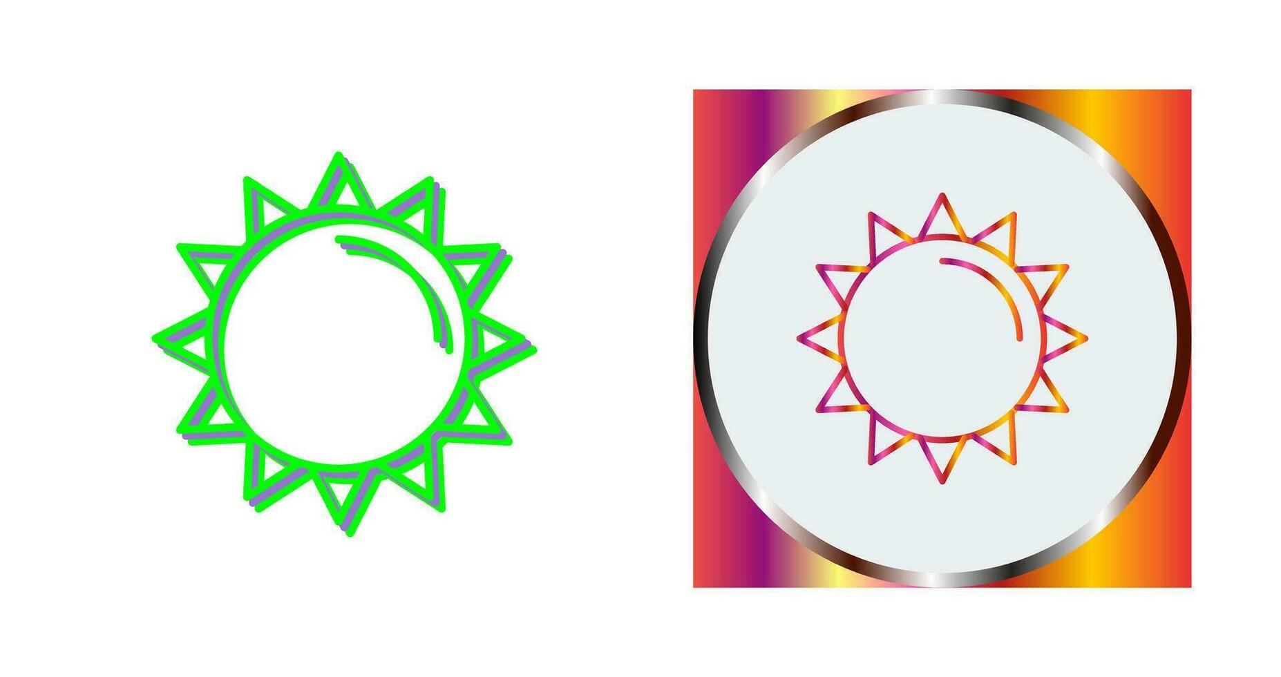Sun Vector Icon
