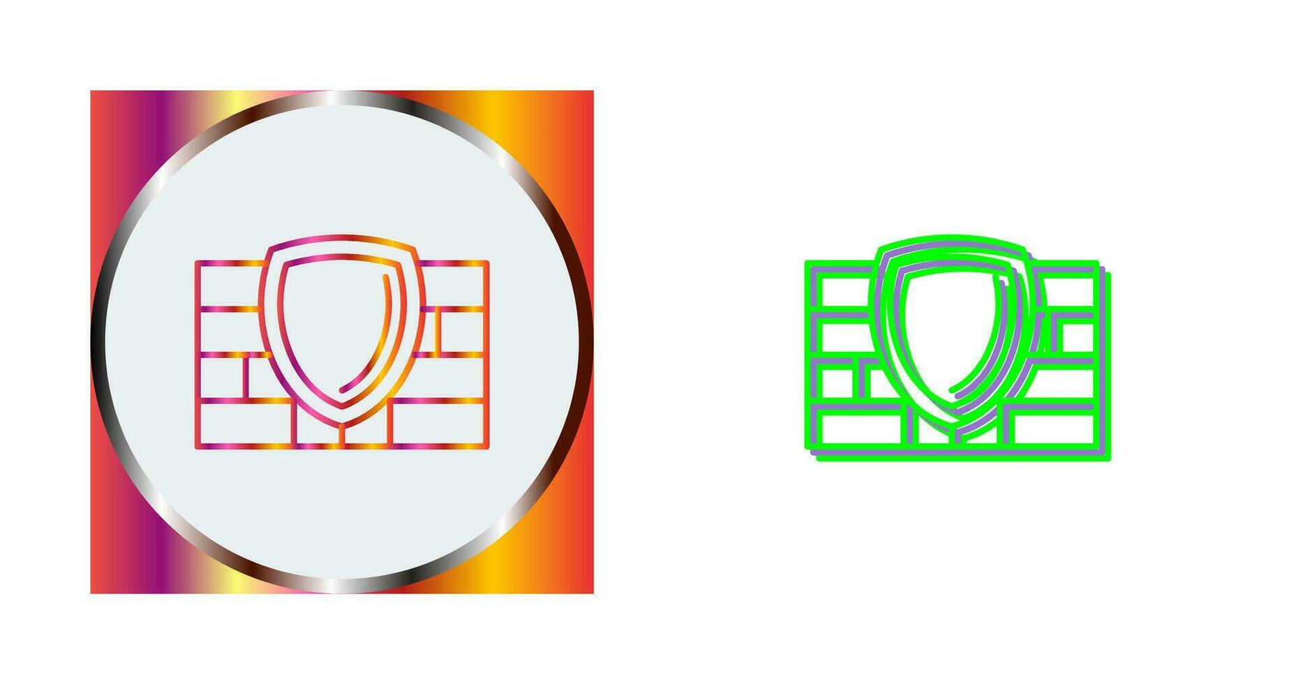 Firewall Vector Icon