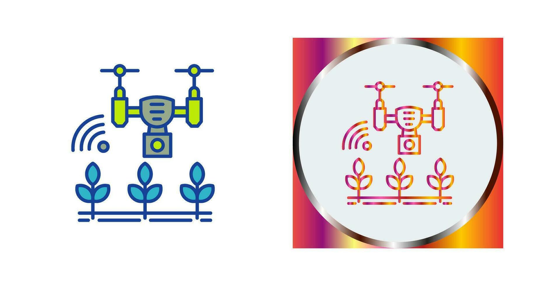 Smart Farm Vector Icon