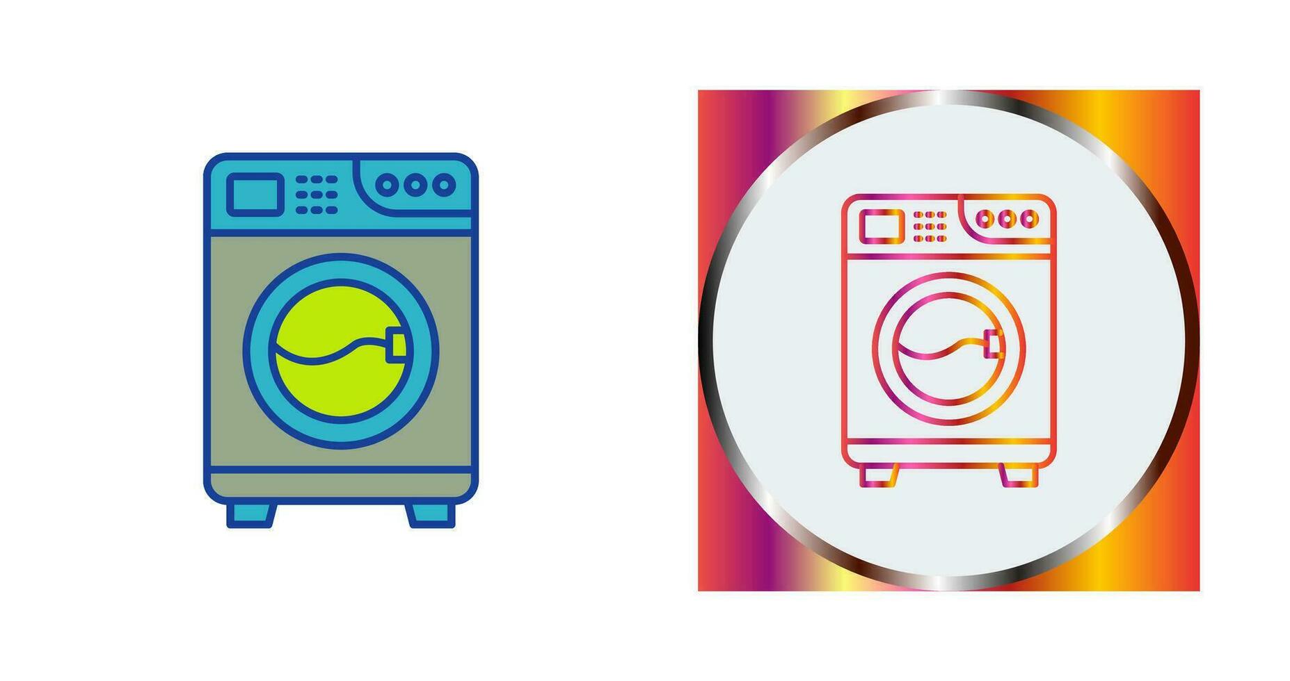 Washing Machine Vector Icon