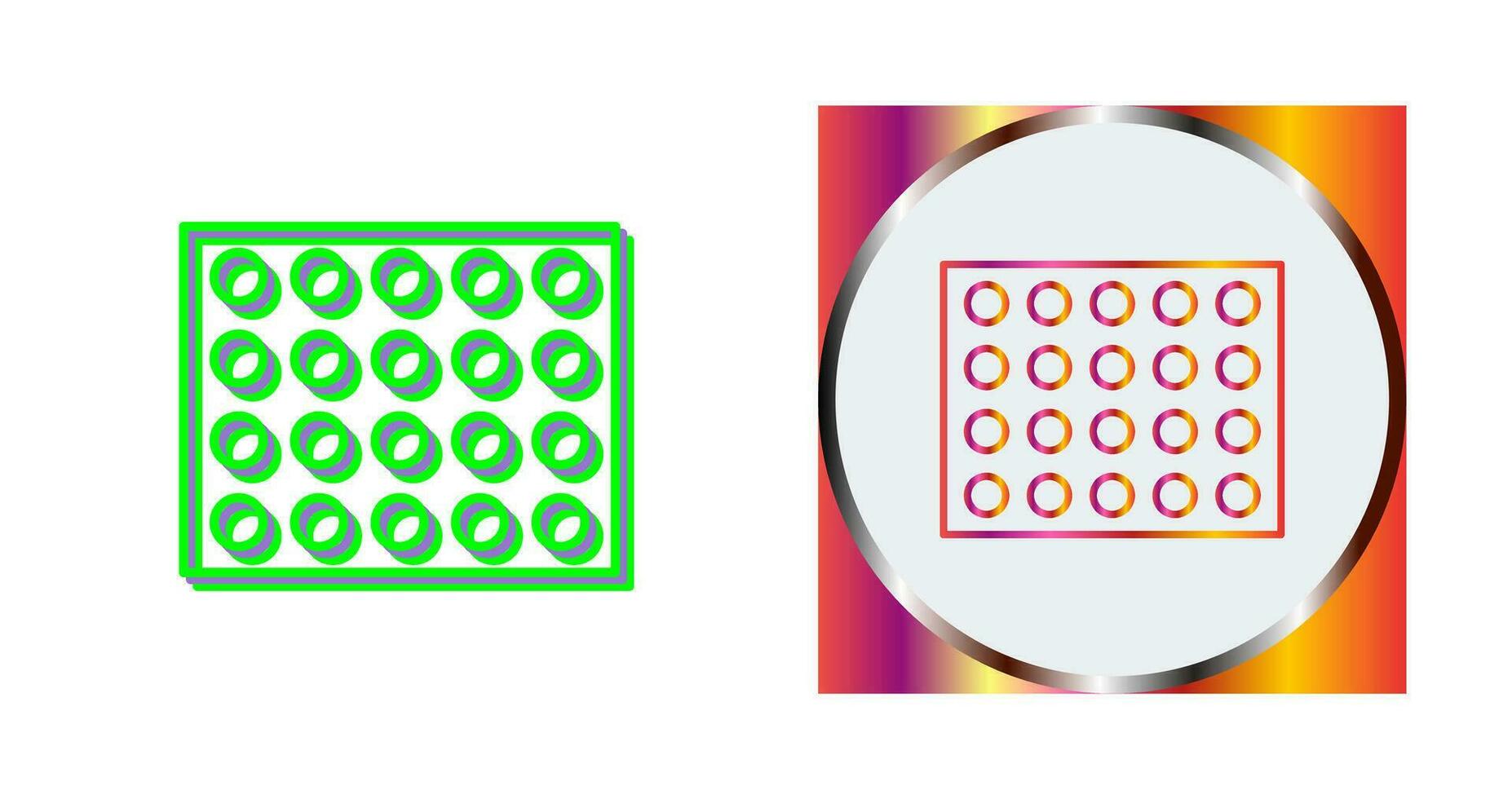 Colored Palette Vector Icon