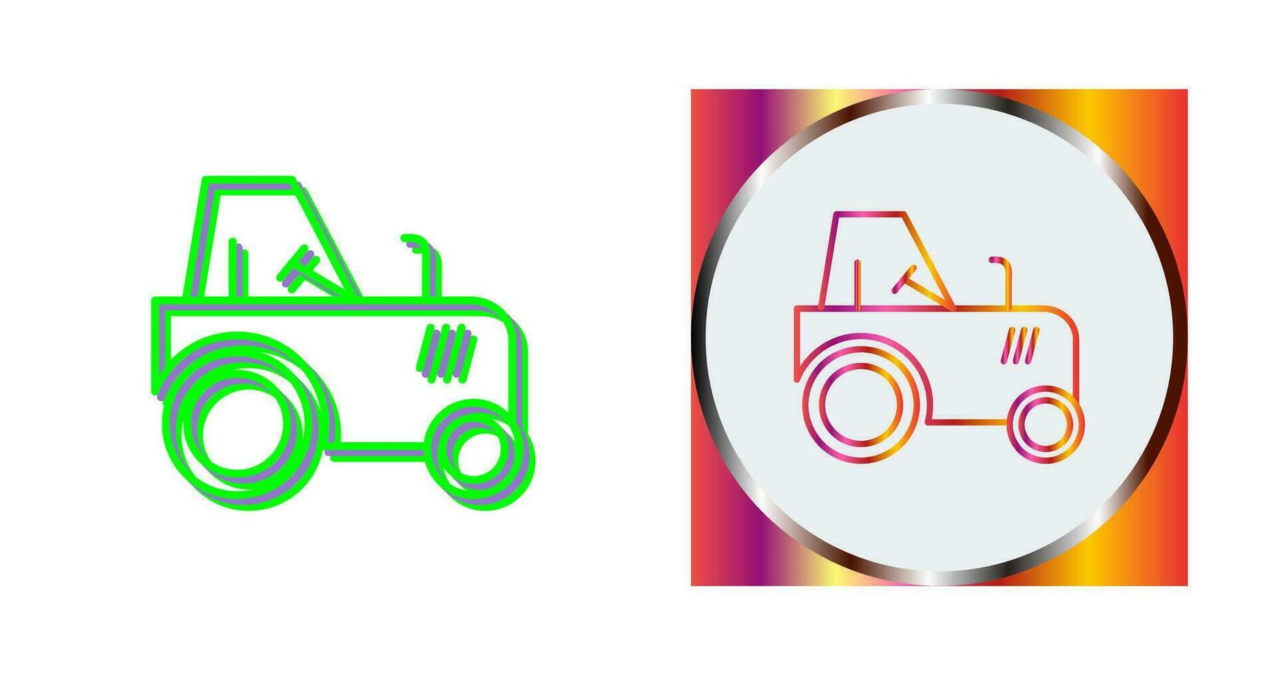 Tractor Vector Icon