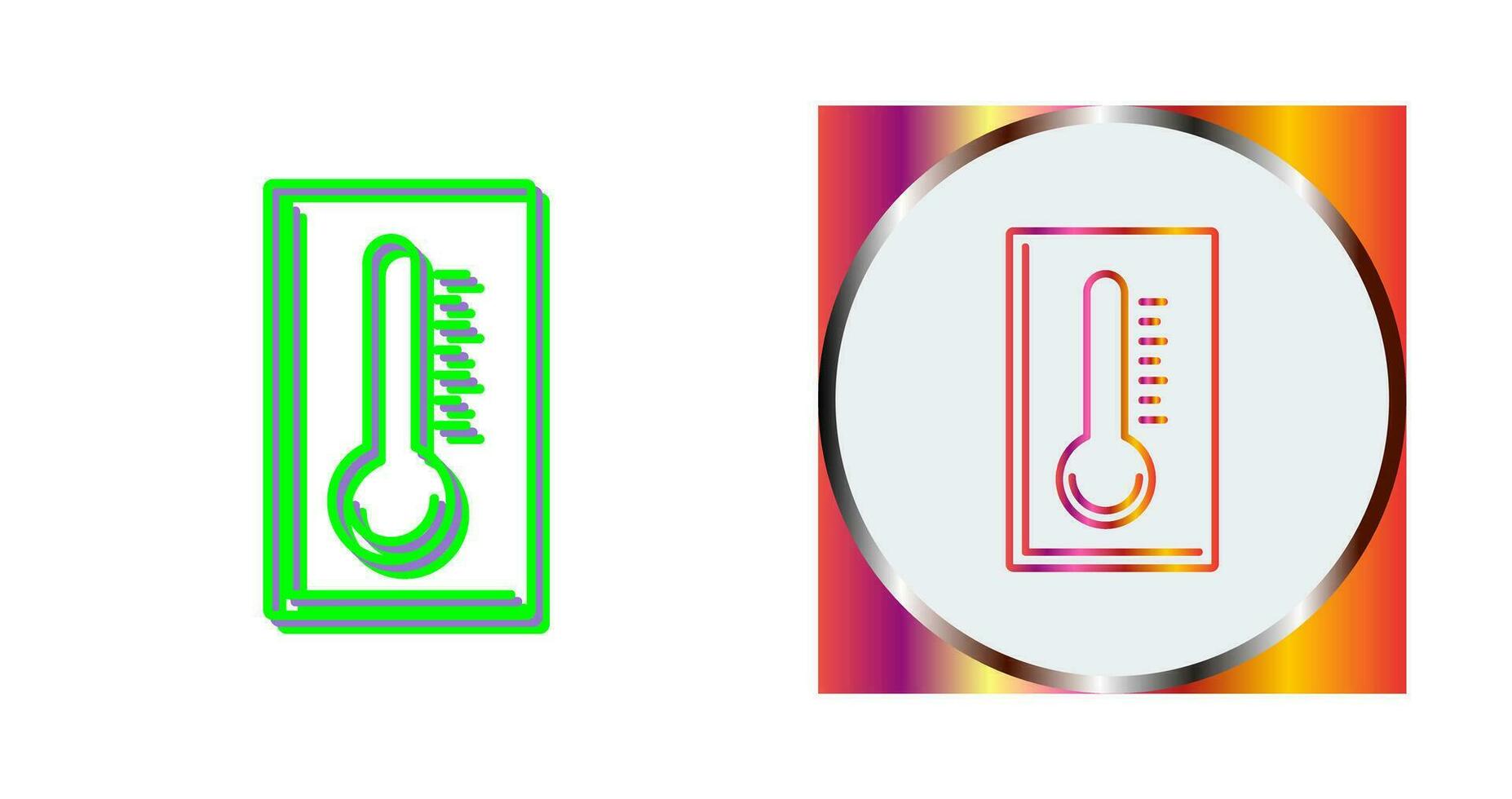 Thermometer Vector Icon