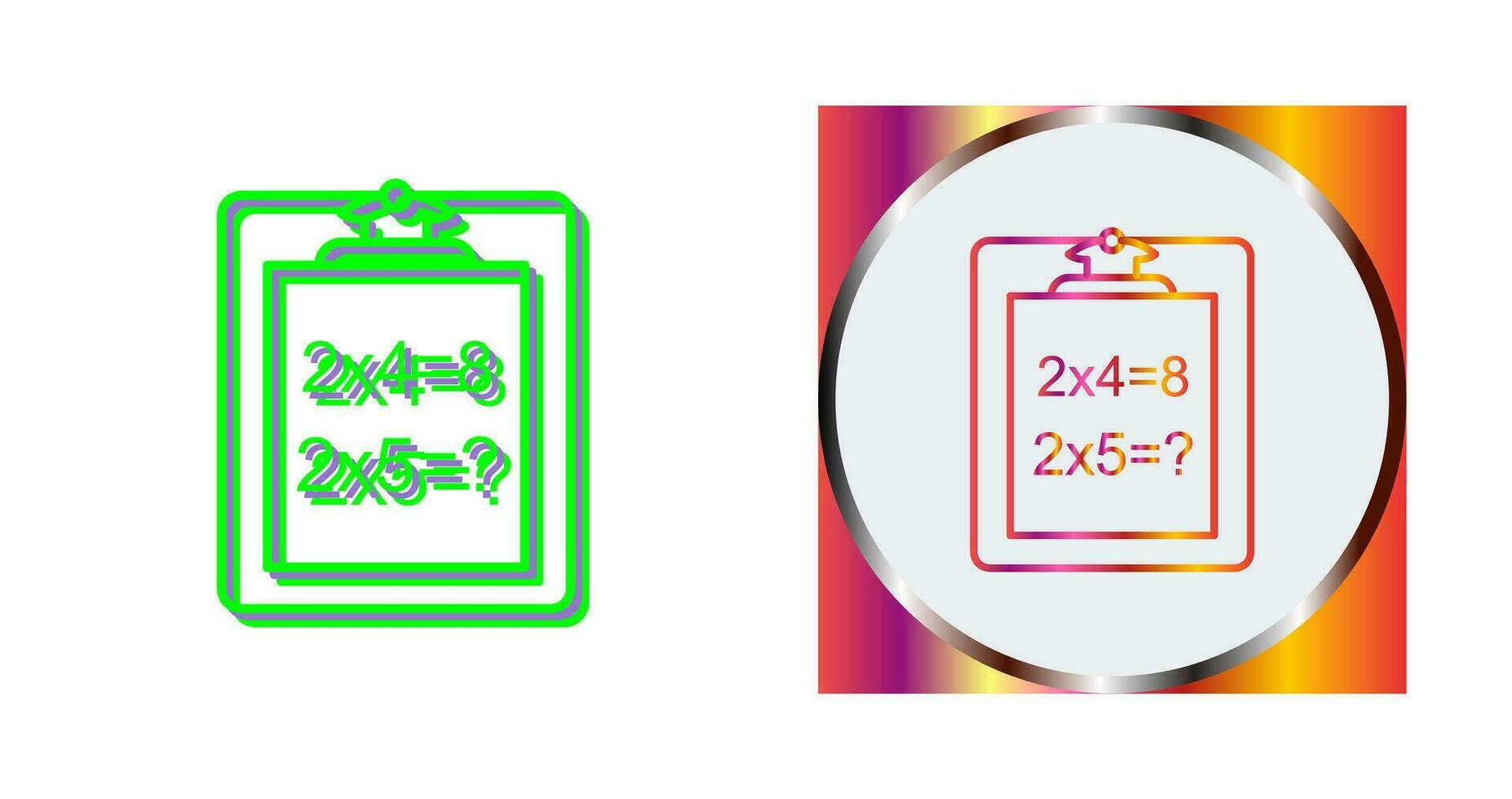 Unique Solving Question Vector Icon