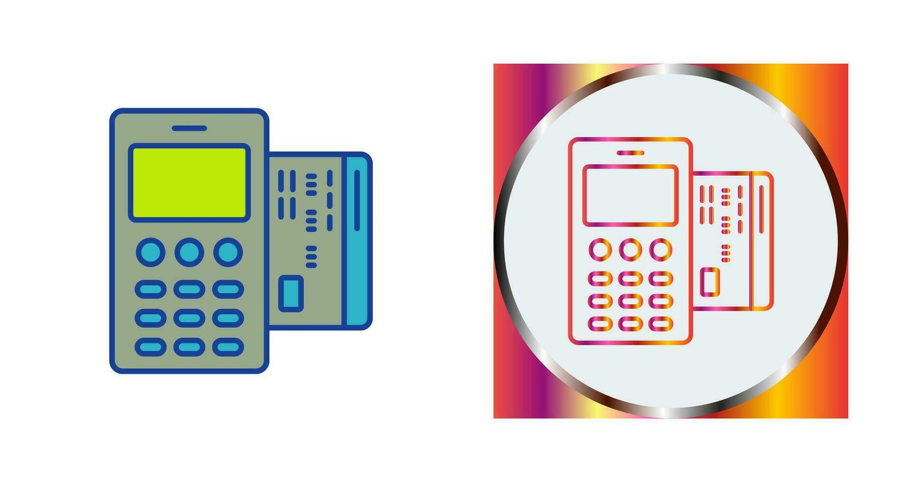 Card Machine Vector Icon