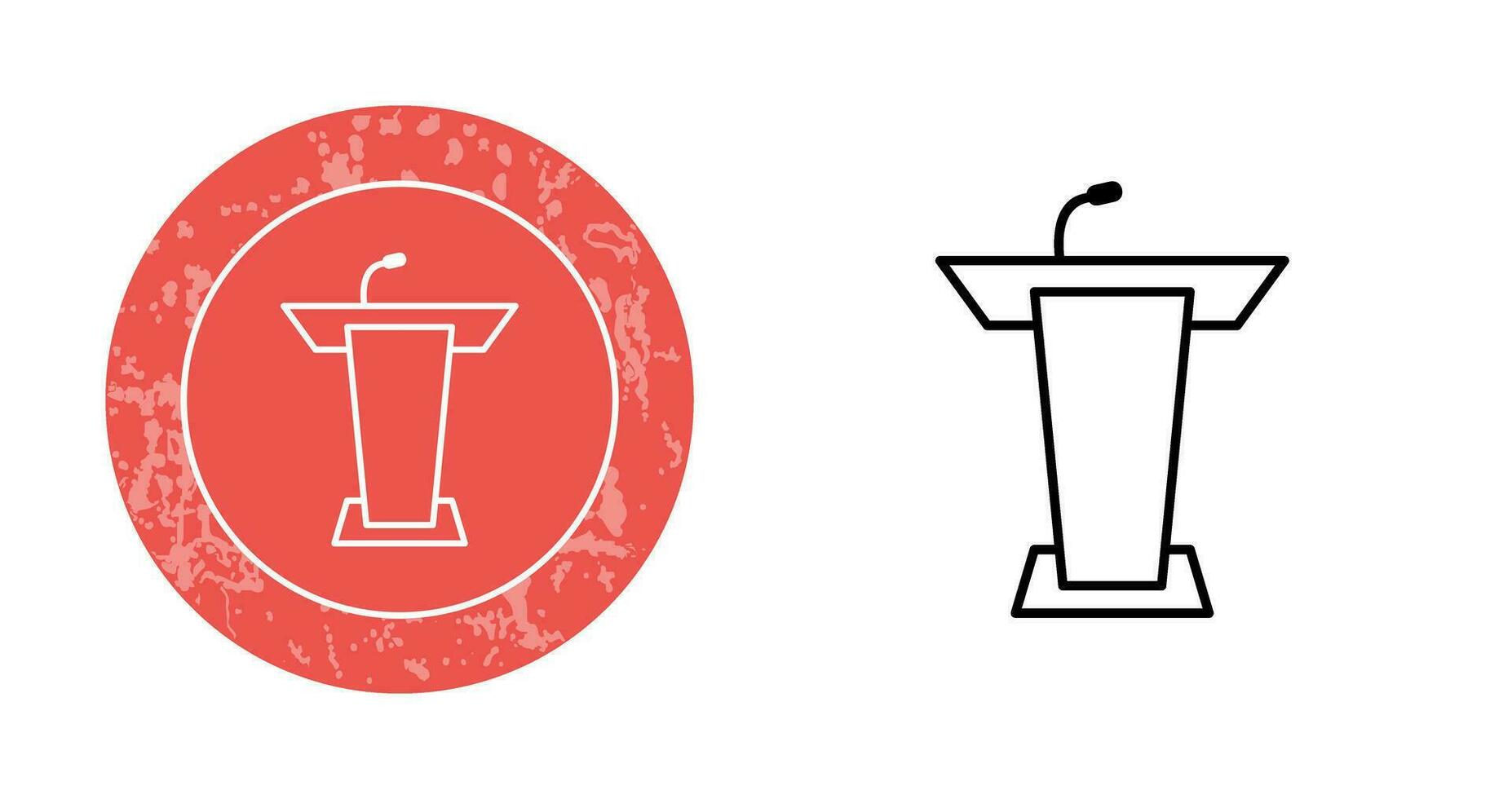 Podium Vector Icon