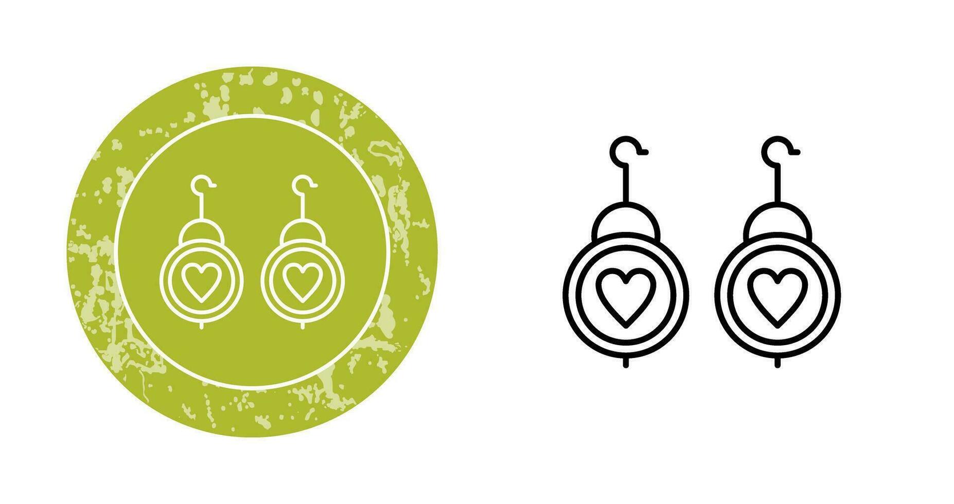 Earrings Vector Icon