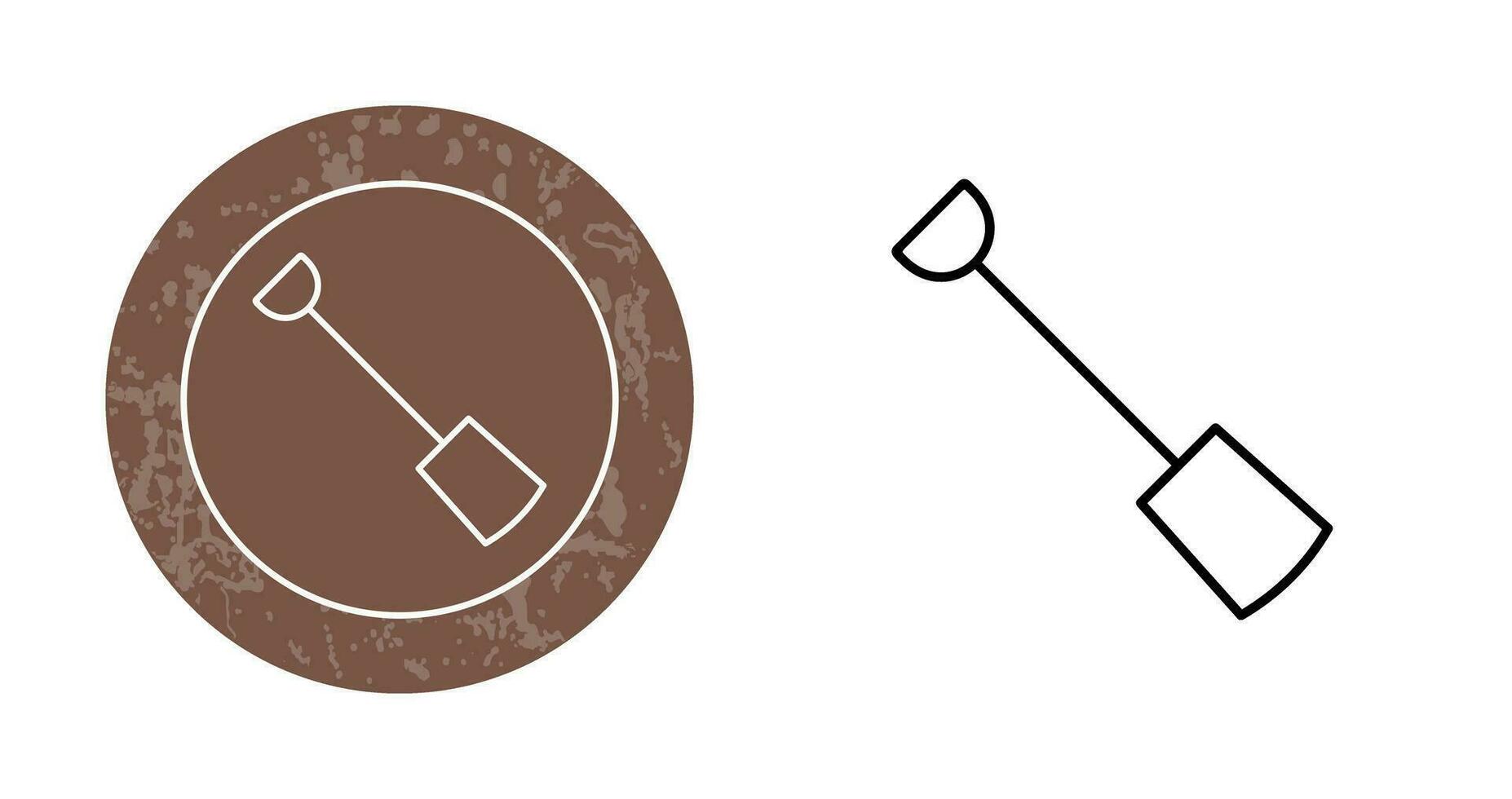 Hand Shovel Vector Icon
