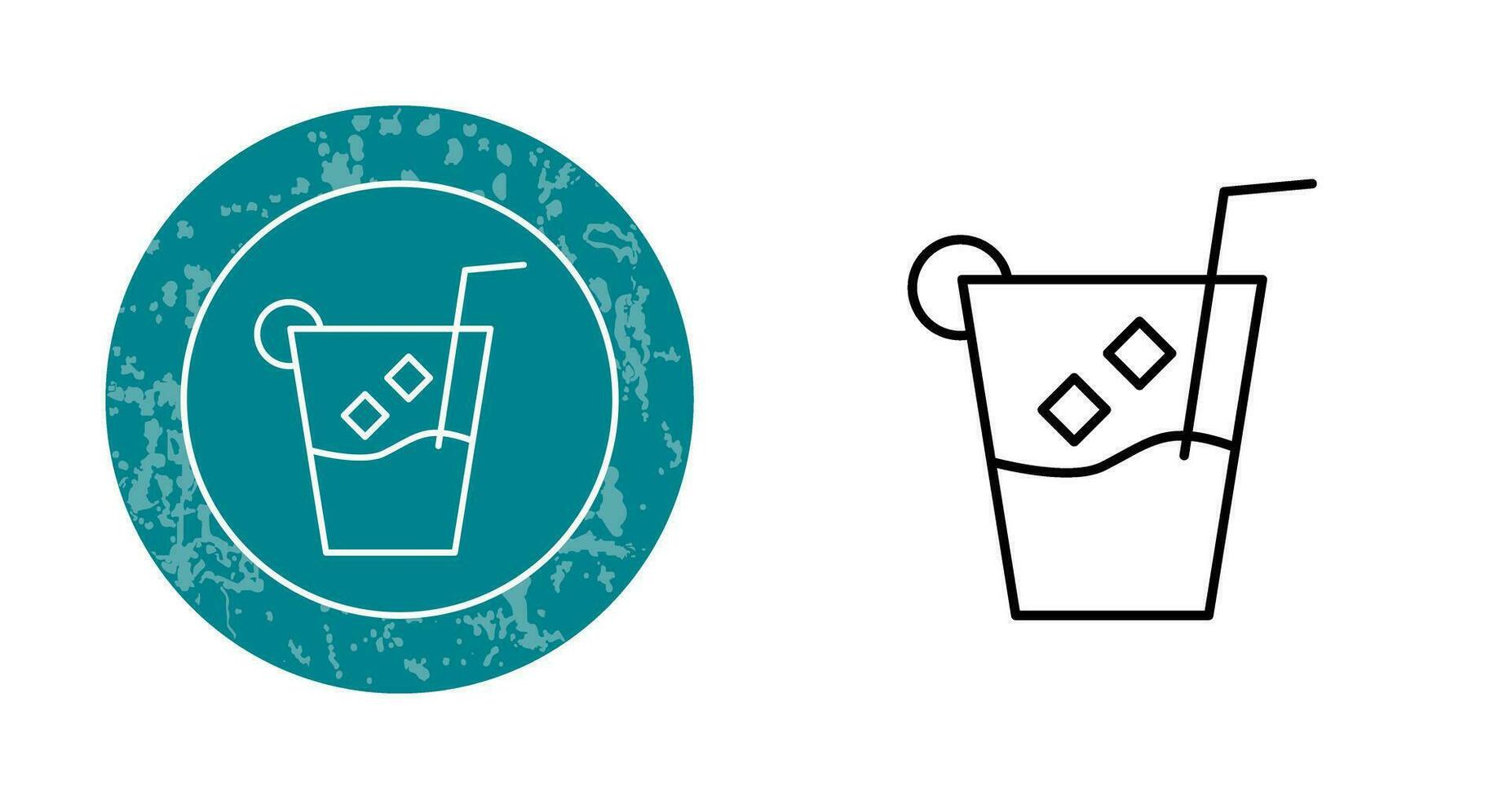 Unique Whiskey Sour Vector Icon