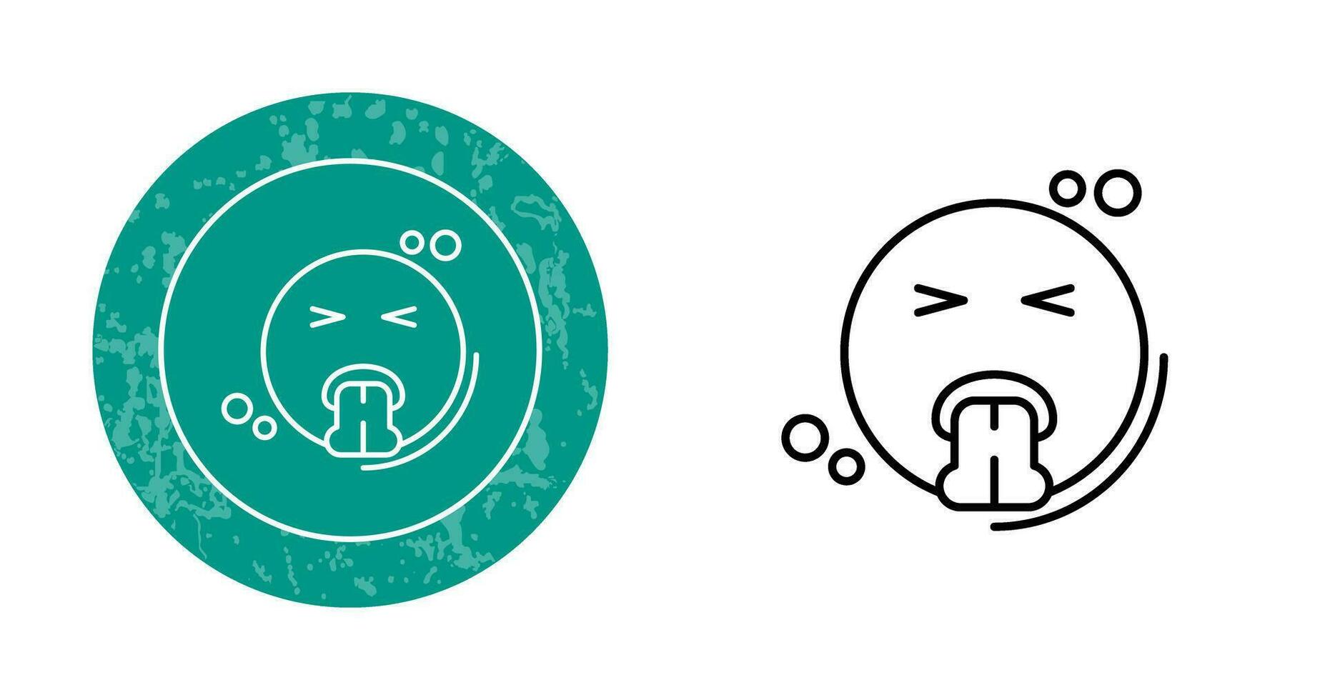 Vomit Vector Icon