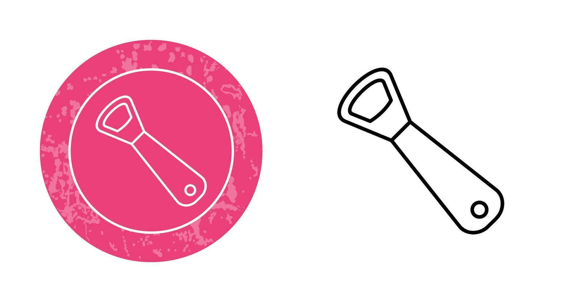 Bottle Opener Vector Icon