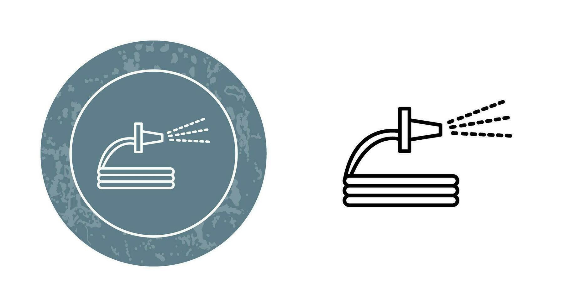 Unique Spraying Water Vector Icon