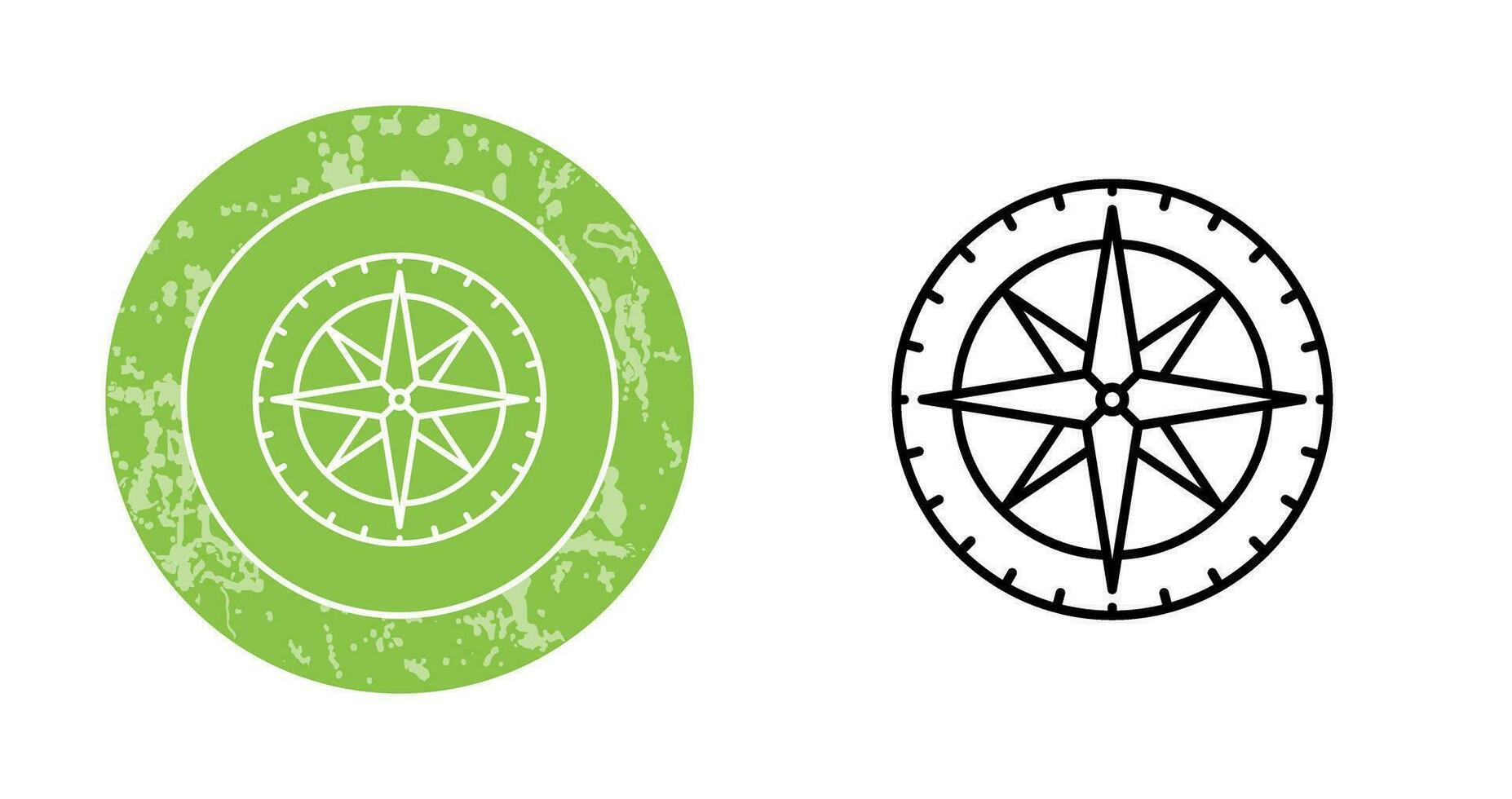 Compass Vector Icon