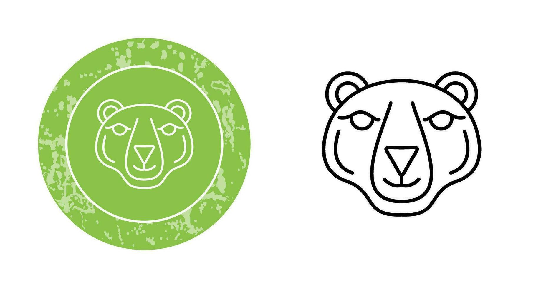 Polar Bear Vector Icon