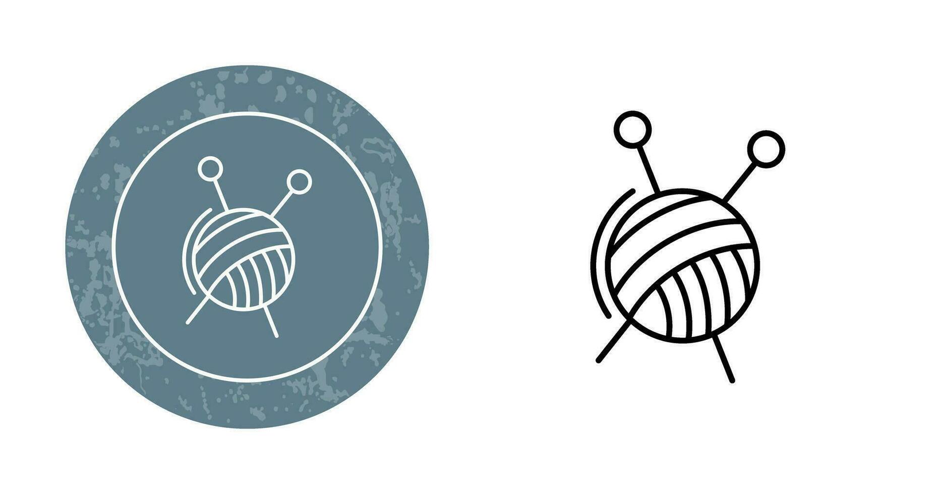 Knitting Vector Icon