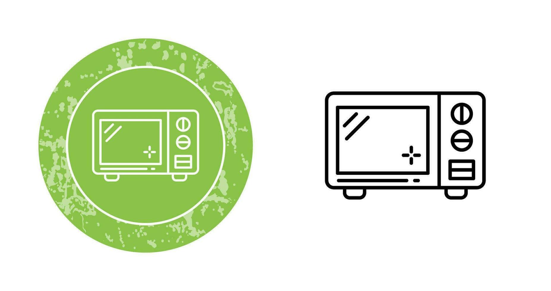 Microwave Vector Icon