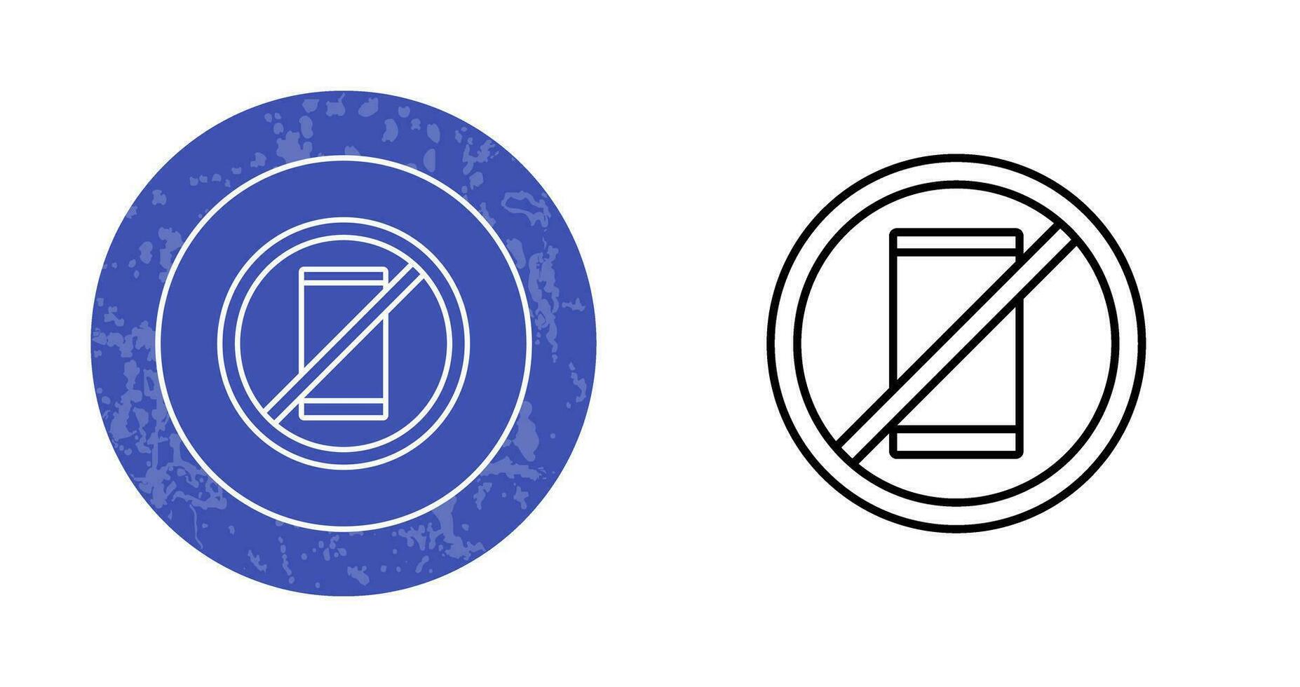 No Cell Phones Vector Icon