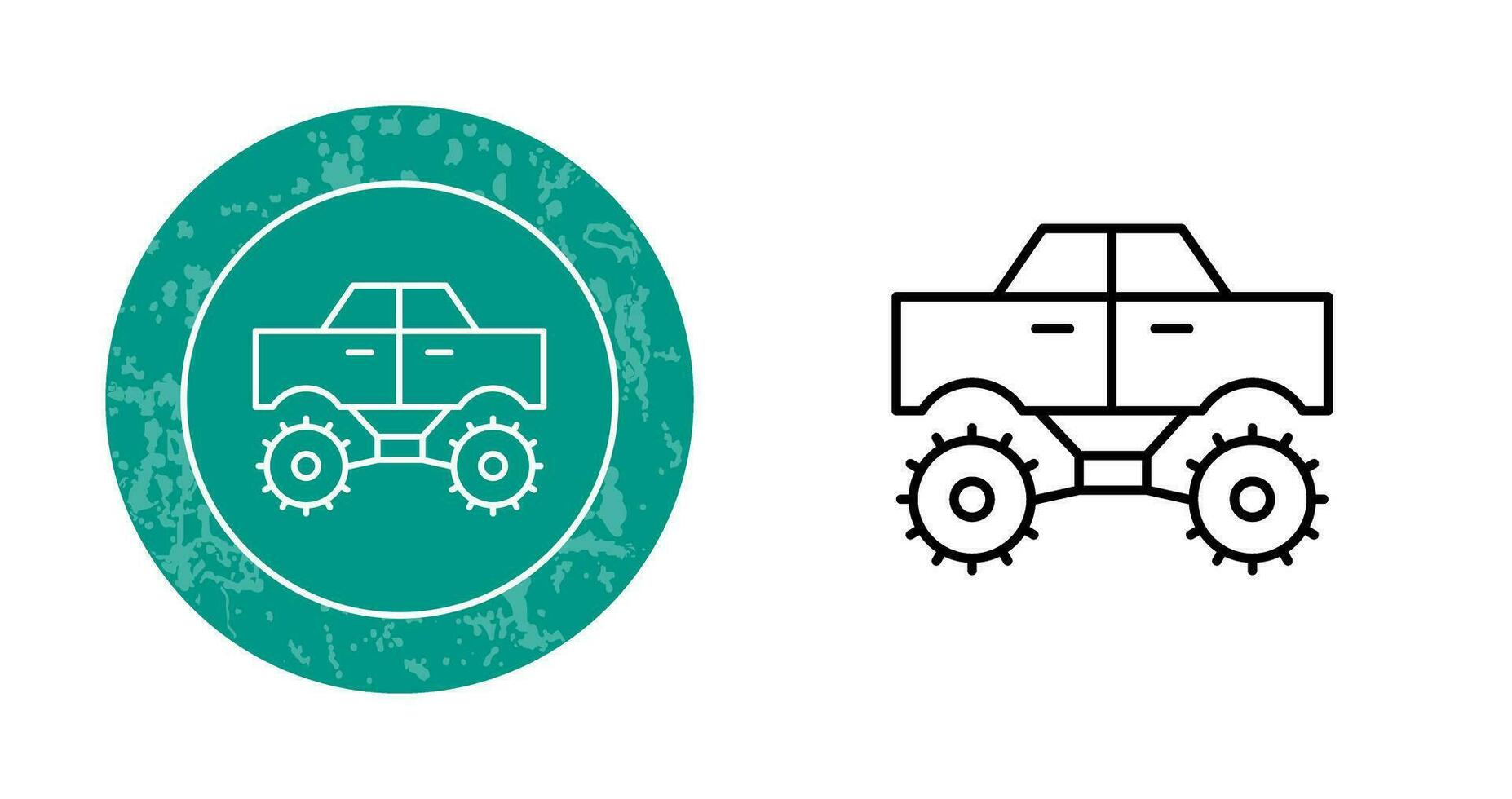 Monster Truck Vector Icon