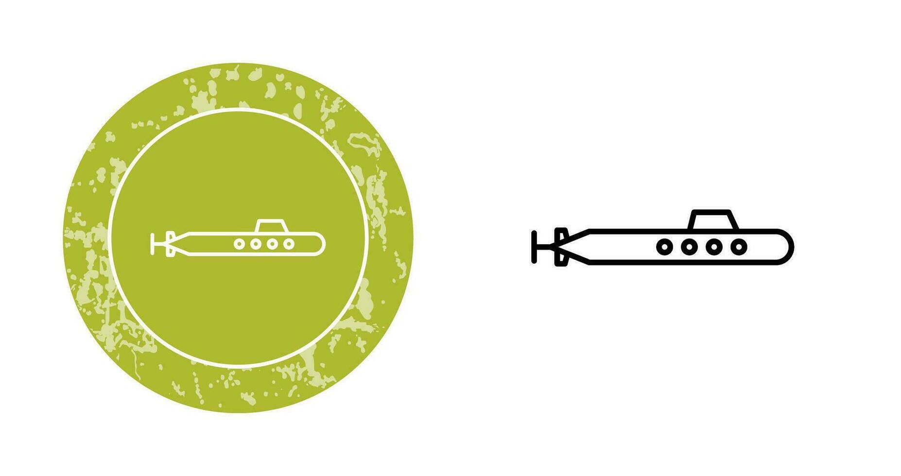 Submarine Vector Icon