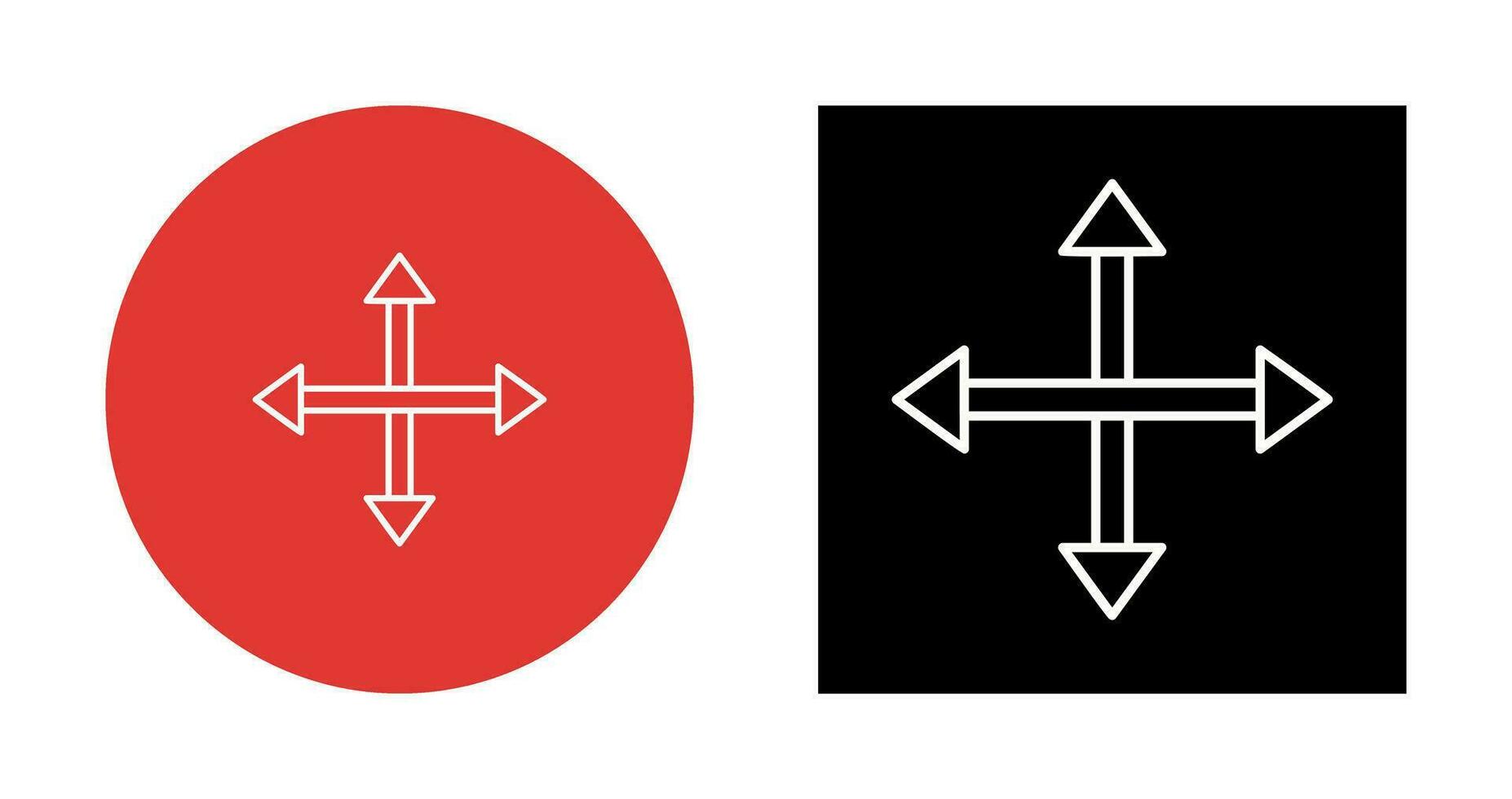 Unique Move Vector Icon