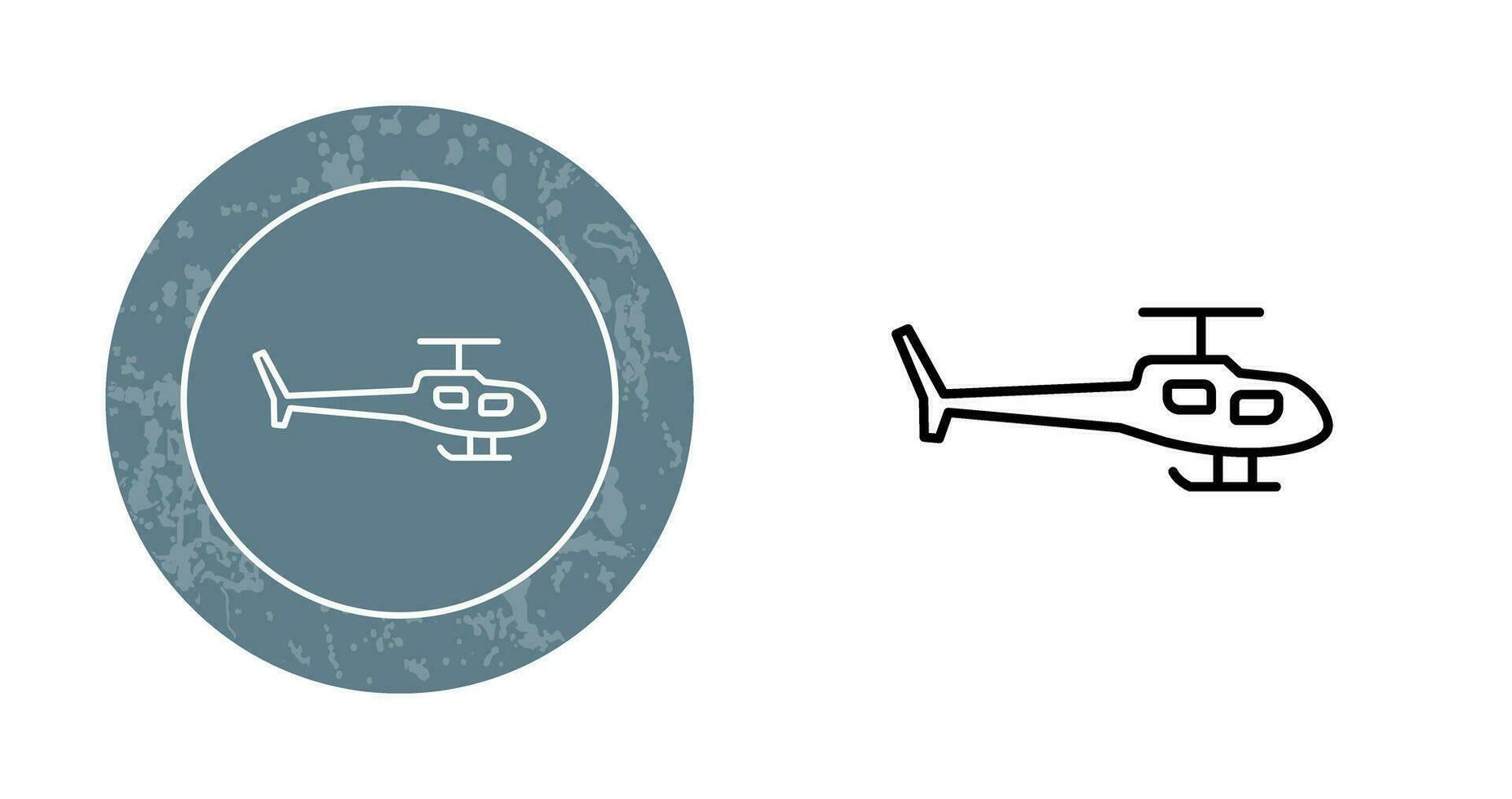 Helicopter Vector Icon