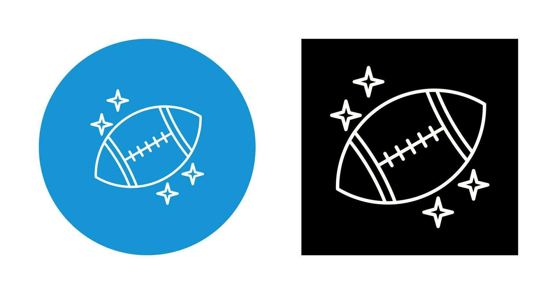 icono de vector de rugby