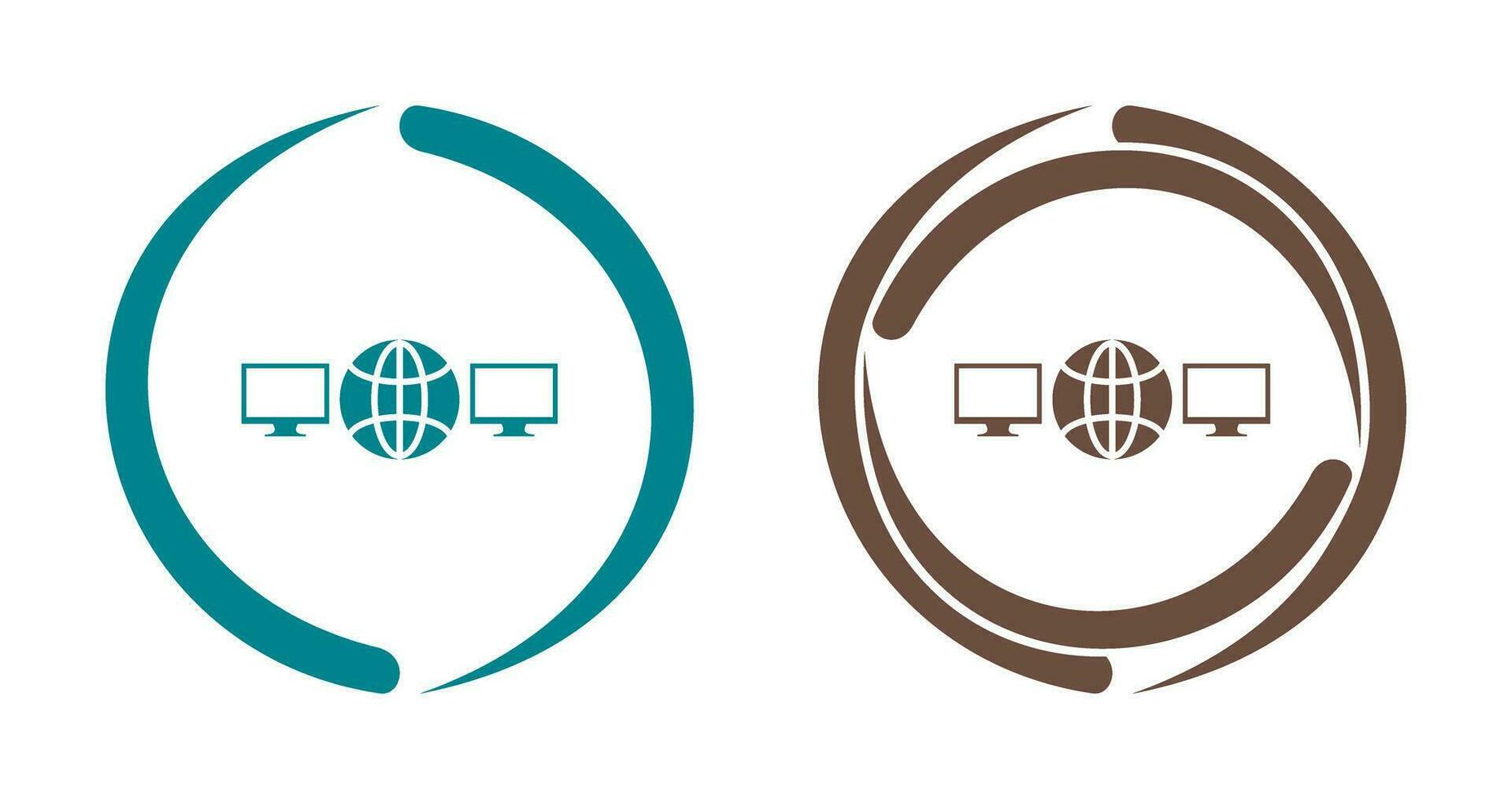 Unique Networks Vector Icon