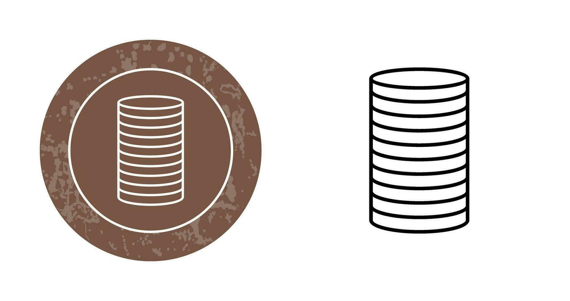 Stack of Coins Vector Icon