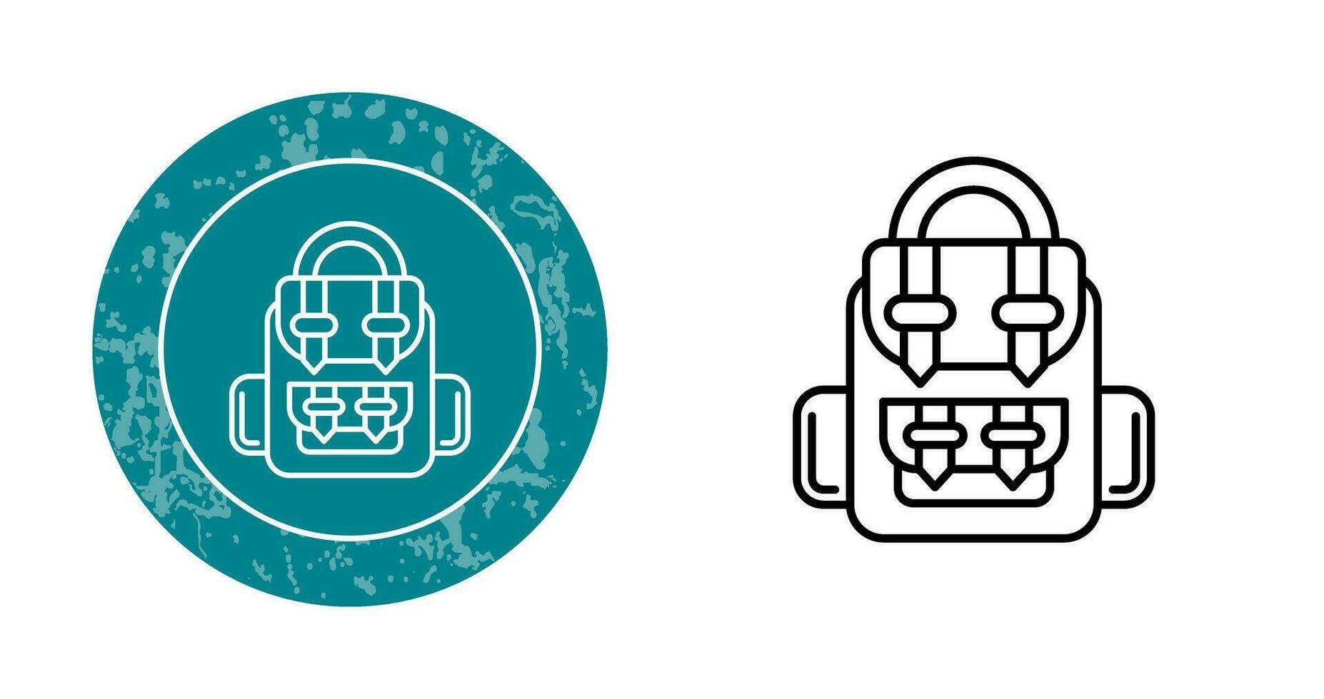 Backpack Vector Icon