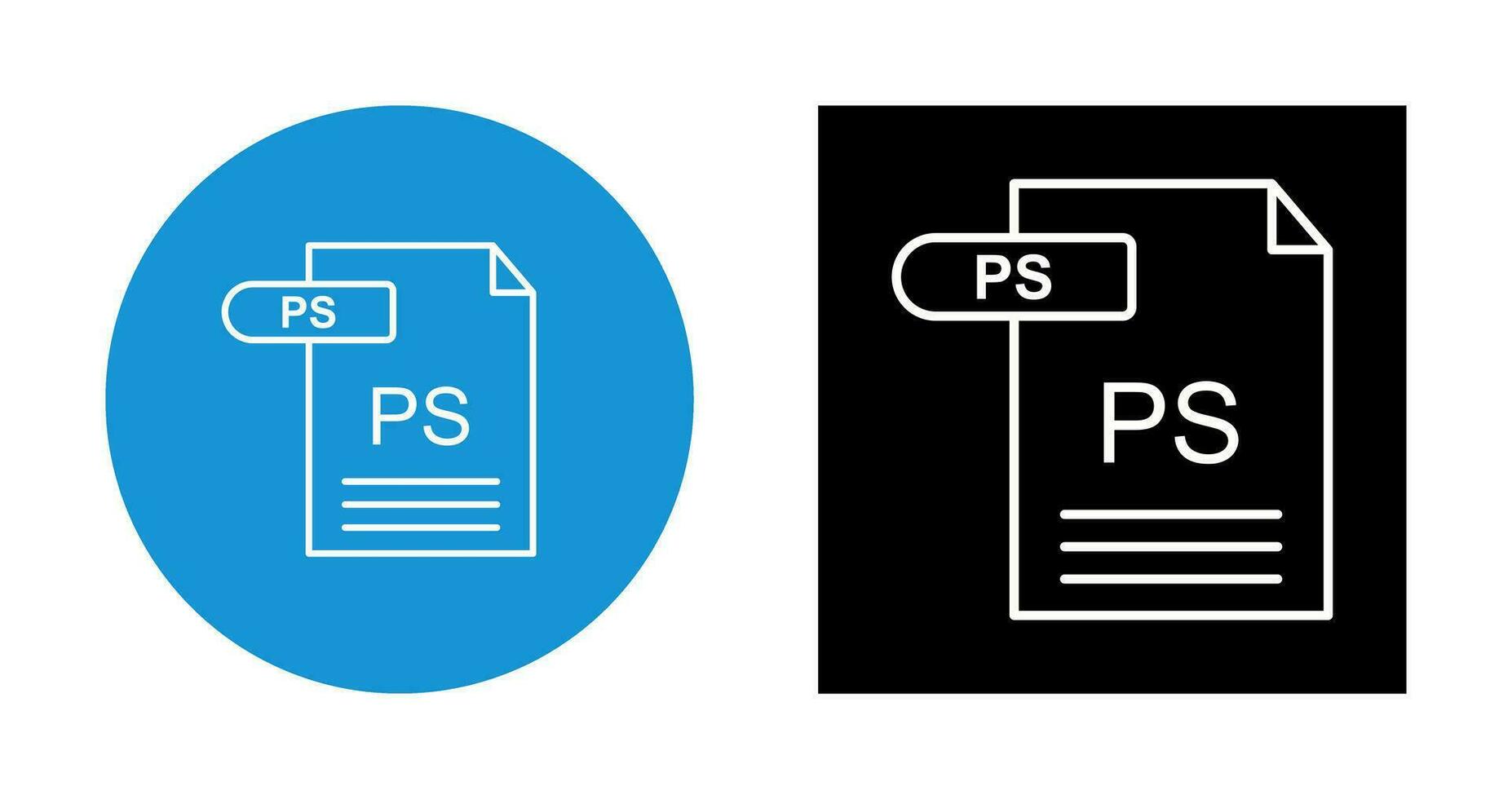 PS Vector Icon