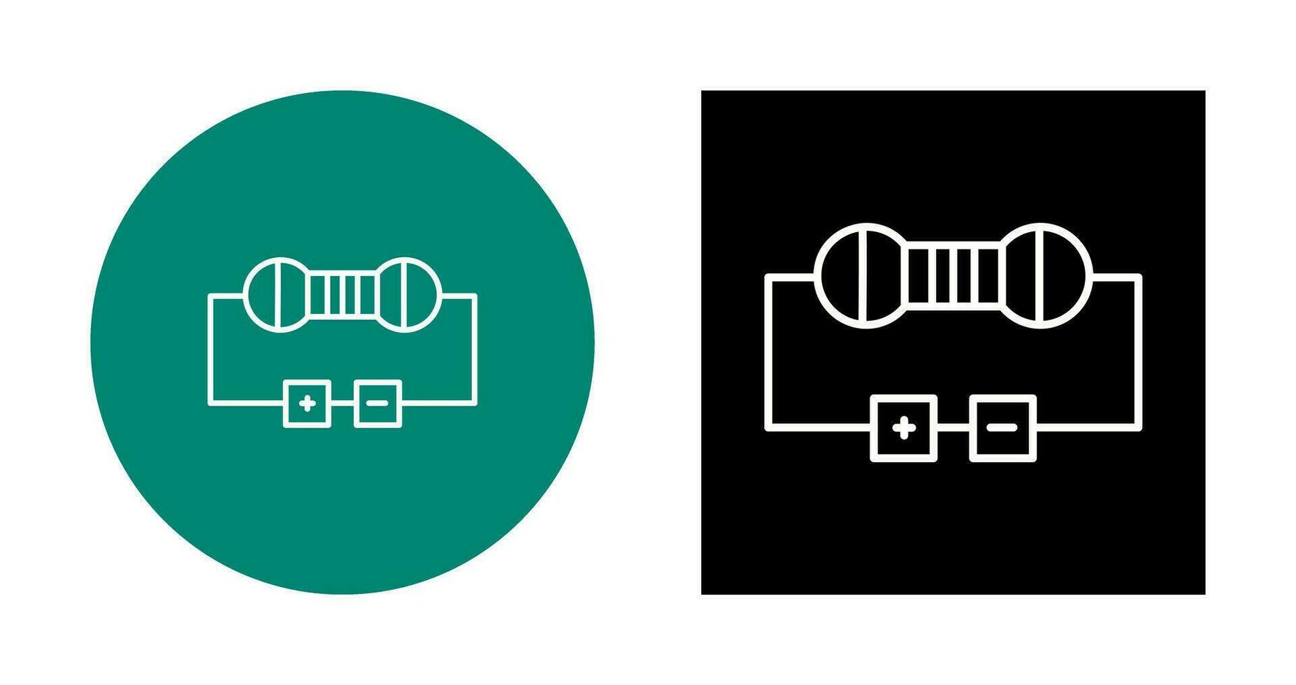 Resistor Vector Icon