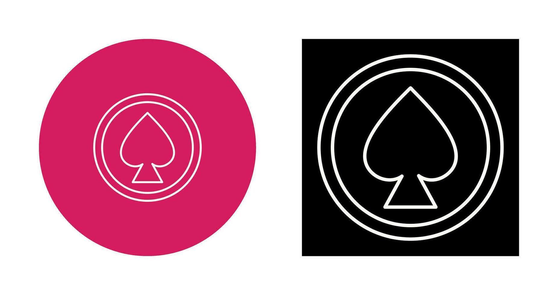 Unique Spade Vector Icon