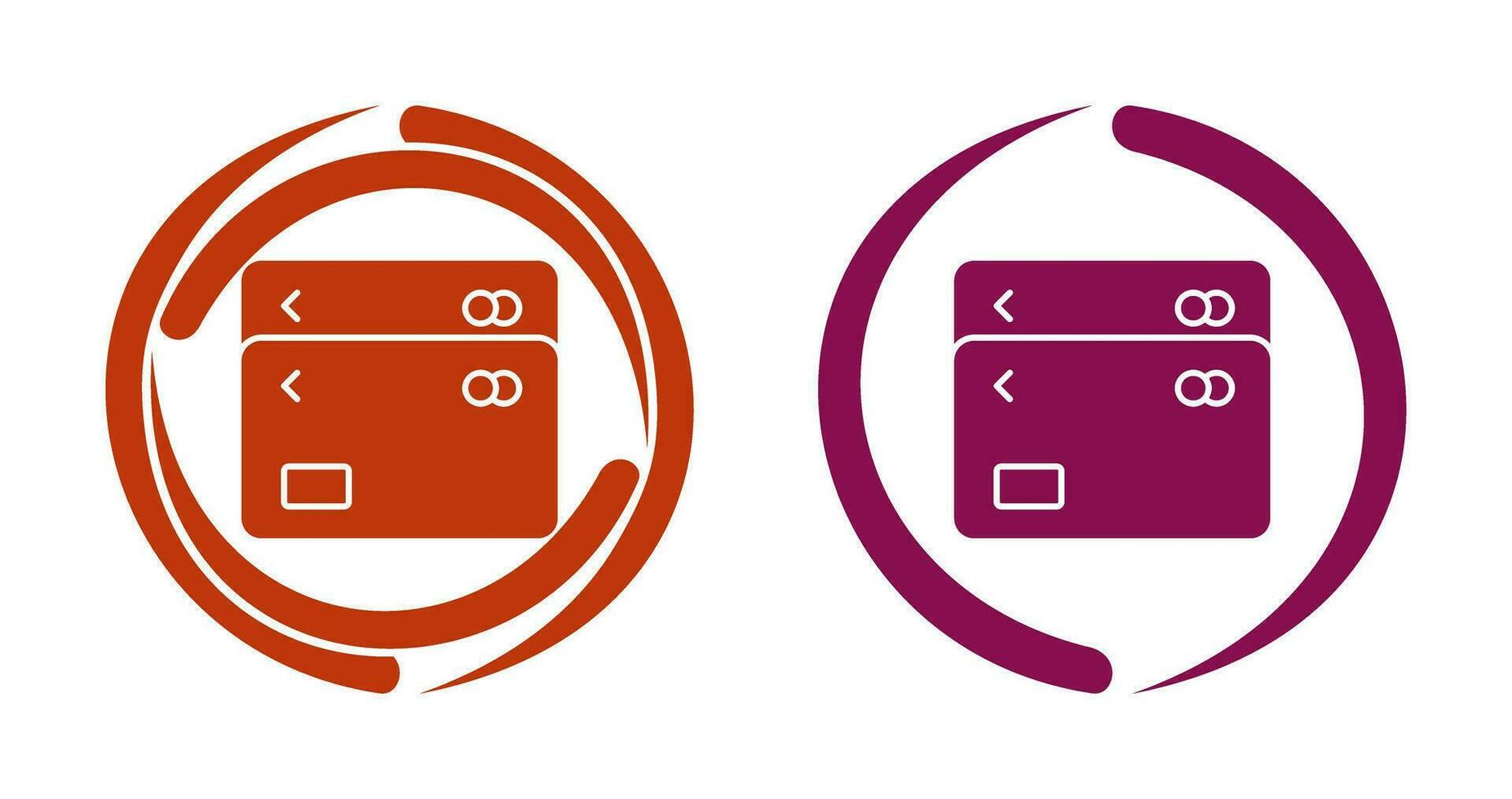Unique Multiple Cards Vector Icon