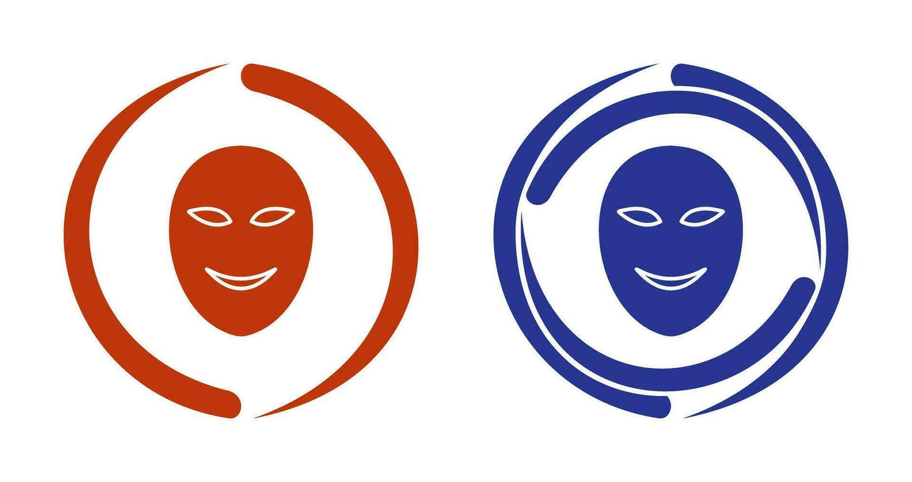 Ancient Face Mask Vector Icon
